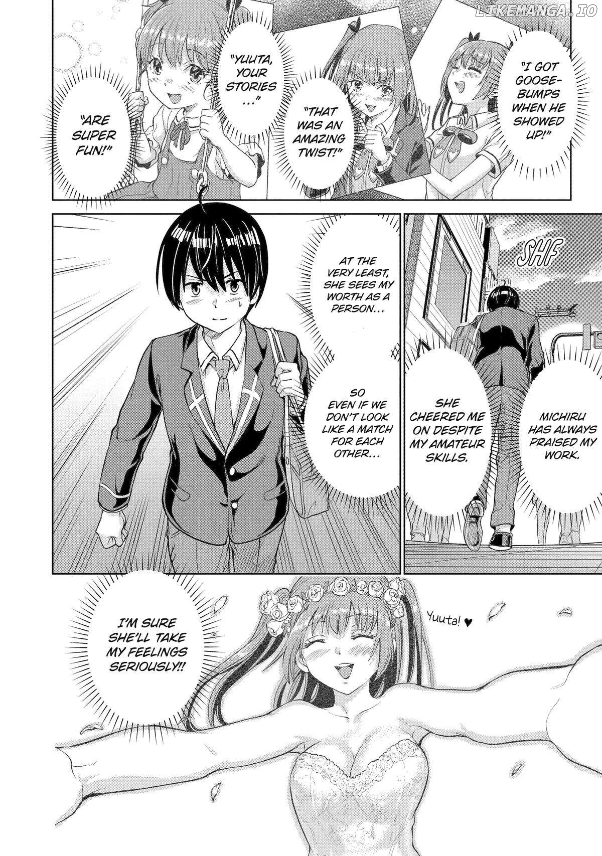 Koukousei WEB Sakka no Mote Seikatsu "Anta ga Kami Sakka na Wakenai desho" to Boku wo Futta Osananajimi ga Koukaishiteru kedo Mou Osoi Chapter 1 - page 11