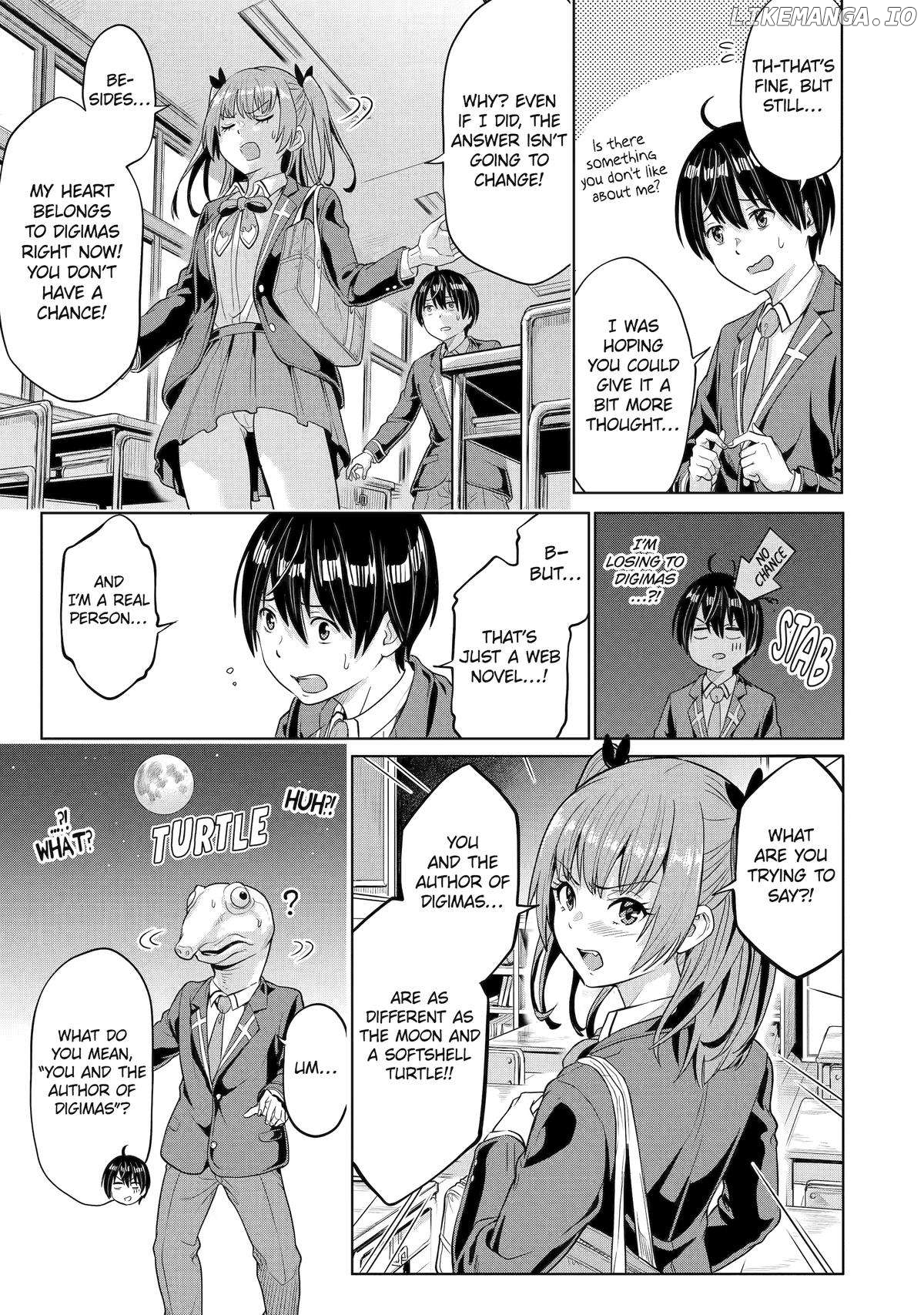 Koukousei WEB Sakka no Mote Seikatsu "Anta ga Kami Sakka na Wakenai desho" to Boku wo Futta Osananajimi ga Koukaishiteru kedo Mou Osoi Chapter 1 - page 17