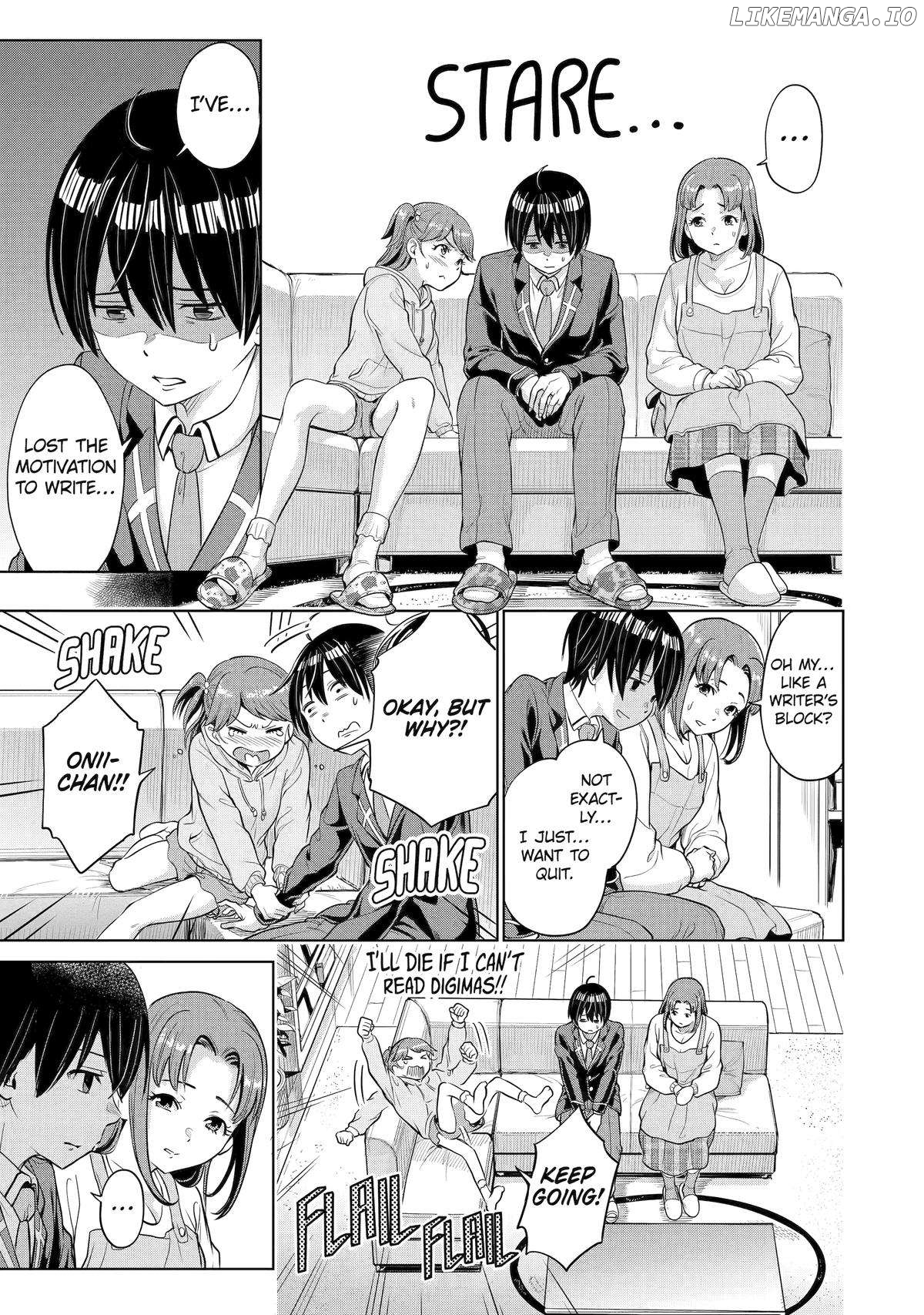 Koukousei WEB Sakka no Mote Seikatsu "Anta ga Kami Sakka na Wakenai desho" to Boku wo Futta Osananajimi ga Koukaishiteru kedo Mou Osoi Chapter 1 - page 33
