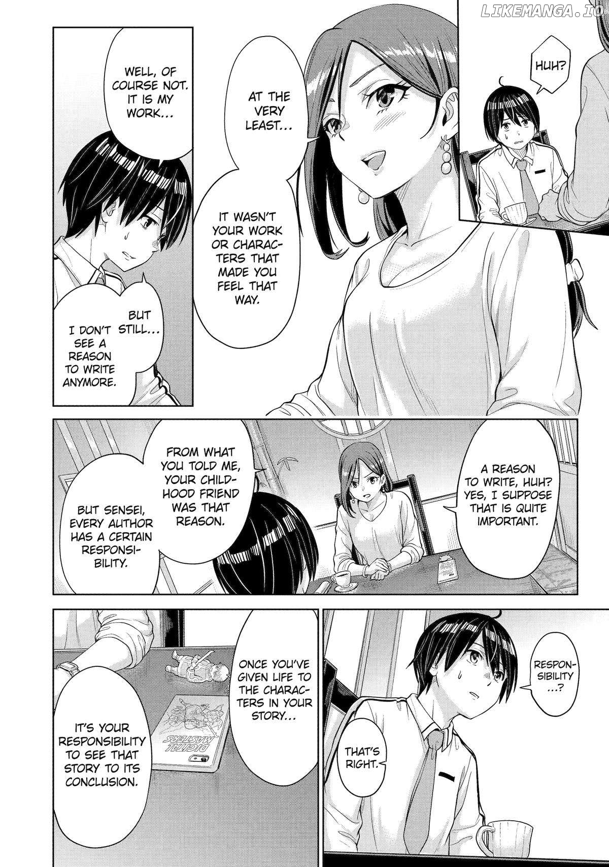 Koukousei WEB Sakka no Mote Seikatsu "Anta ga Kami Sakka na Wakenai desho" to Boku wo Futta Osananajimi ga Koukaishiteru kedo Mou Osoi Chapter 1 - page 46