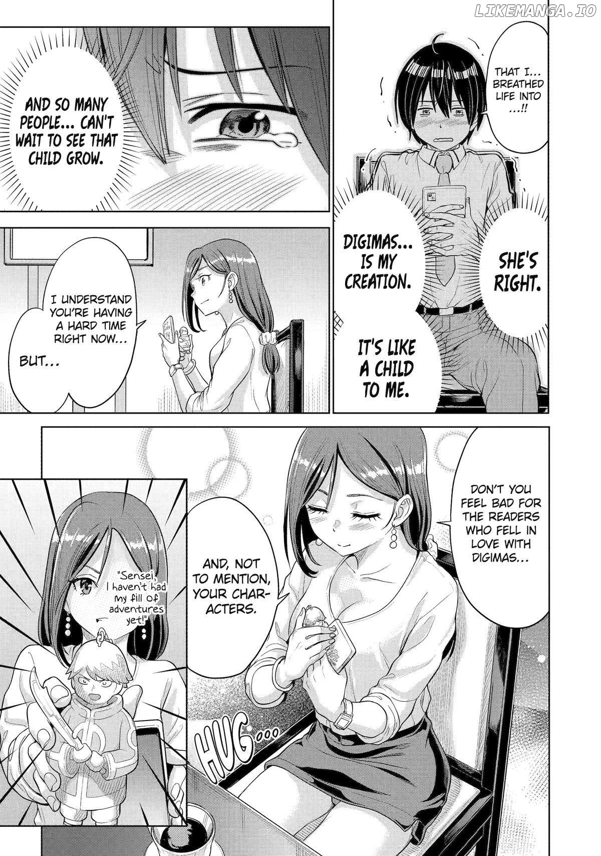 Koukousei WEB Sakka no Mote Seikatsu "Anta ga Kami Sakka na Wakenai desho" to Boku wo Futta Osananajimi ga Koukaishiteru kedo Mou Osoi Chapter 1 - page 49