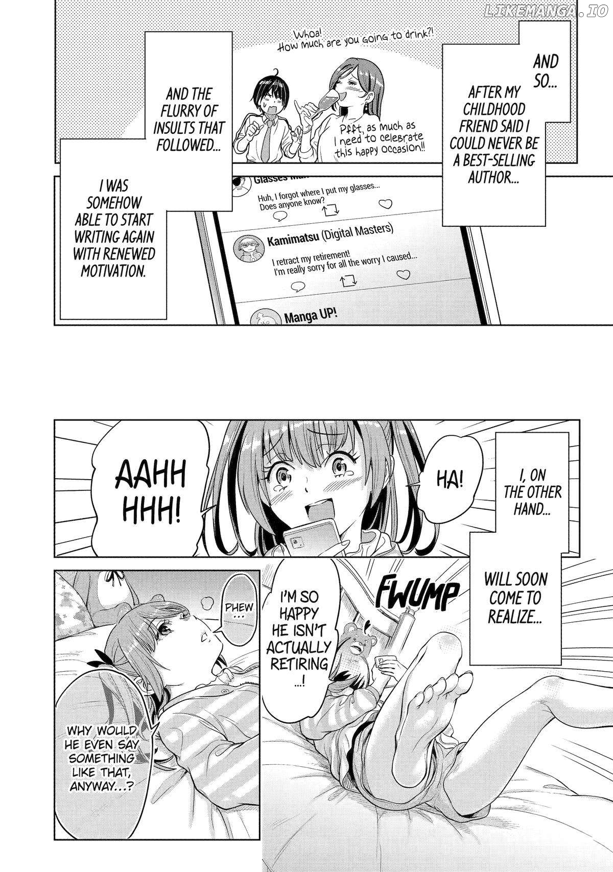 Koukousei WEB Sakka no Mote Seikatsu "Anta ga Kami Sakka na Wakenai desho" to Boku wo Futta Osananajimi ga Koukaishiteru kedo Mou Osoi Chapter 1 - page 52