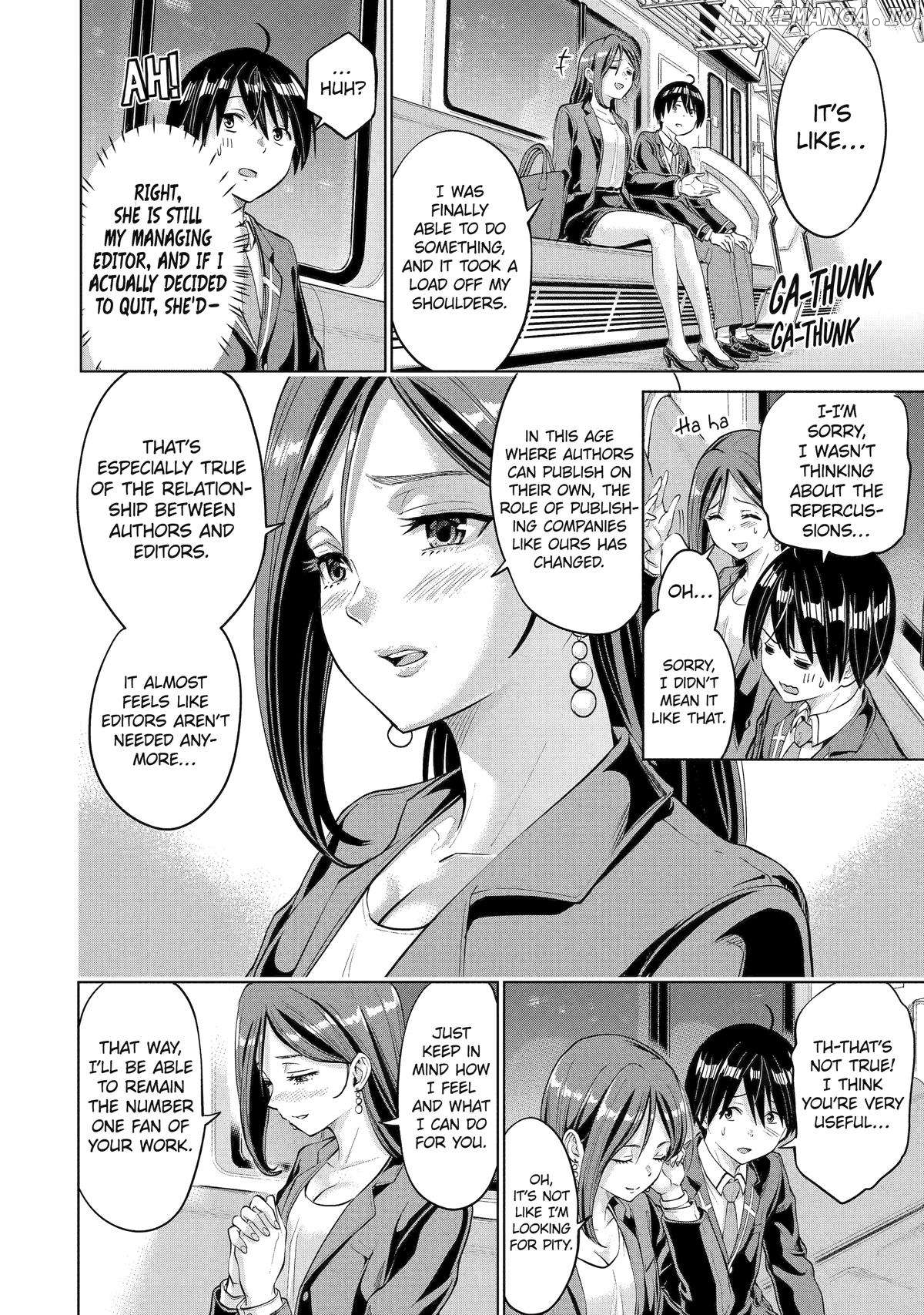 Koukousei WEB Sakka no Mote Seikatsu "Anta ga Kami Sakka na Wakenai desho" to Boku wo Futta Osananajimi ga Koukaishiteru kedo Mou Osoi Chapter 2 - page 4