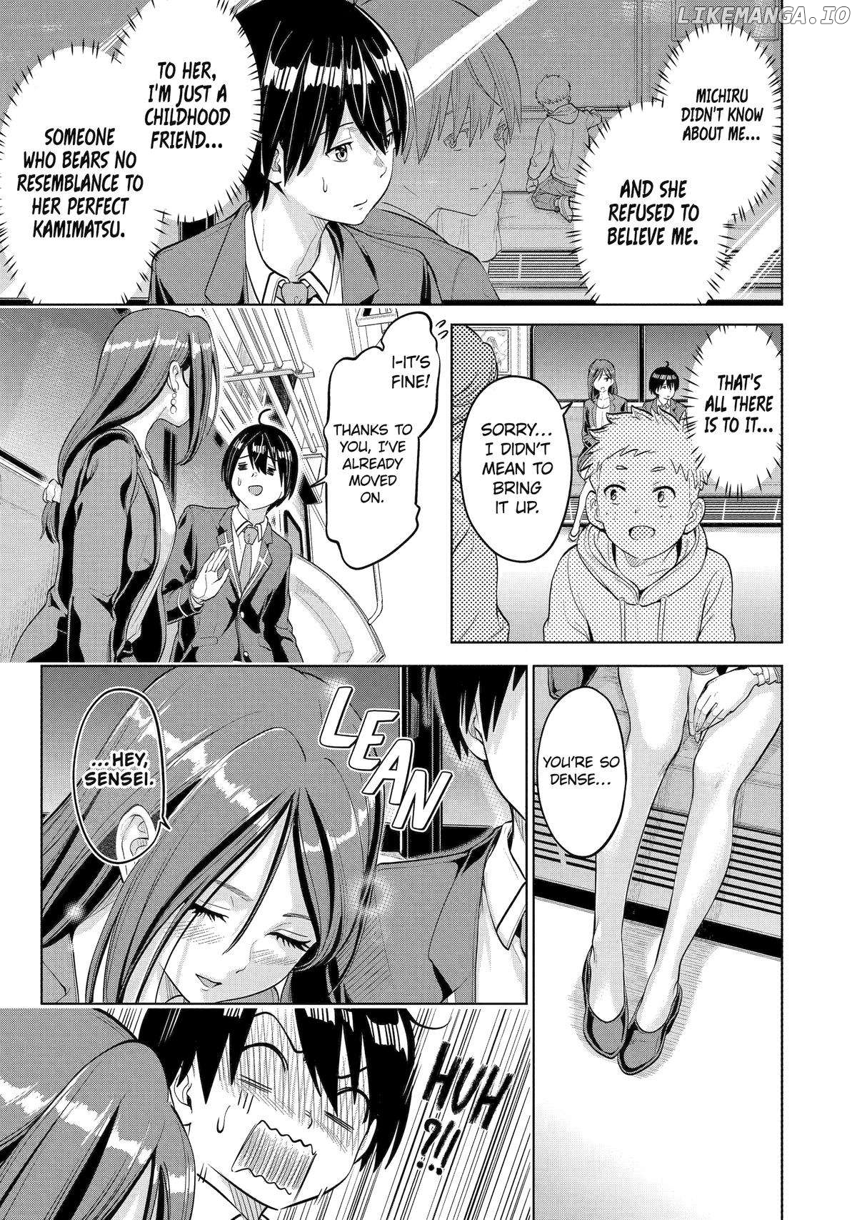 Koukousei WEB Sakka no Mote Seikatsu "Anta ga Kami Sakka na Wakenai desho" to Boku wo Futta Osananajimi ga Koukaishiteru kedo Mou Osoi Chapter 2 - page 9