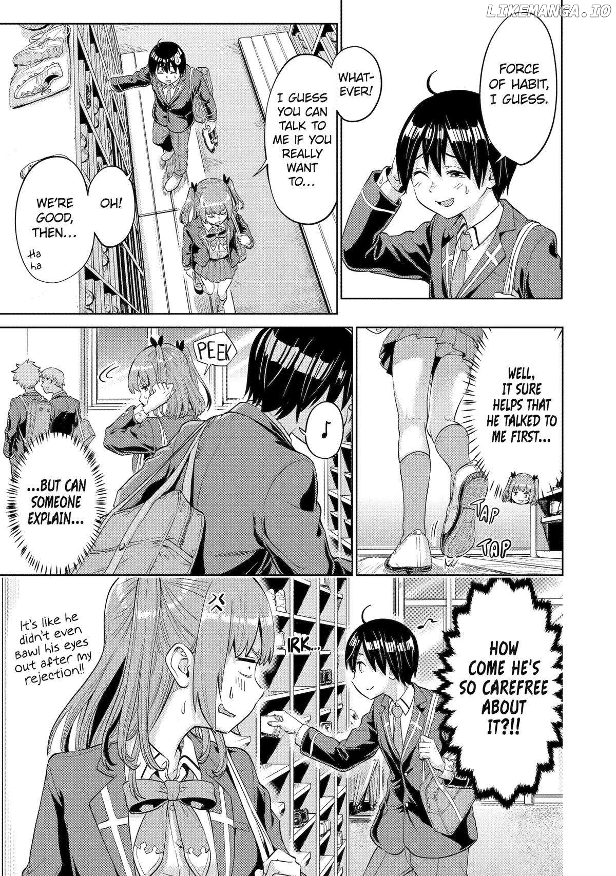 Koukousei WEB Sakka no Mote Seikatsu "Anta ga Kami Sakka na Wakenai desho" to Boku wo Futta Osananajimi ga Koukaishiteru kedo Mou Osoi Chapter 7 - page 5