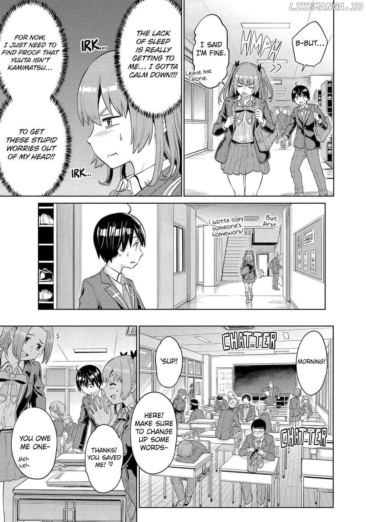 Koukousei WEB Sakka no Mote Seikatsu "Anta ga Kami Sakka na Wakenai desho" to Boku wo Futta Osananajimi ga Koukaishiteru kedo Mou Osoi Chapter 7 - page 7