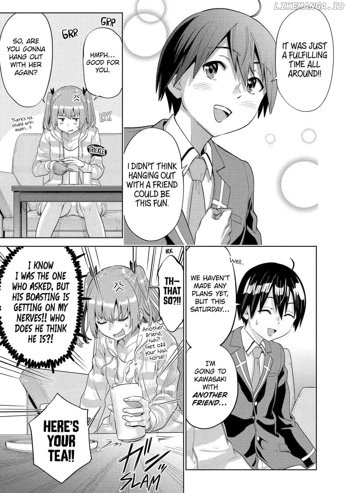 Koukousei WEB Sakka no Mote Seikatsu "Anta ga Kami Sakka na Wakenai desho" to Boku wo Futta Osananajimi ga Koukaishiteru kedo Mou Osoi Chapter 10 - page 7
