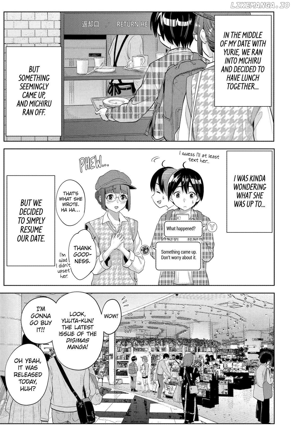 Koukousei WEB Sakka no Mote Seikatsu "Anta ga Kami Sakka na Wakenai desho" to Boku wo Futta Osananajimi ga Koukaishiteru kedo Mou Osoi Chapter 12 - page 1