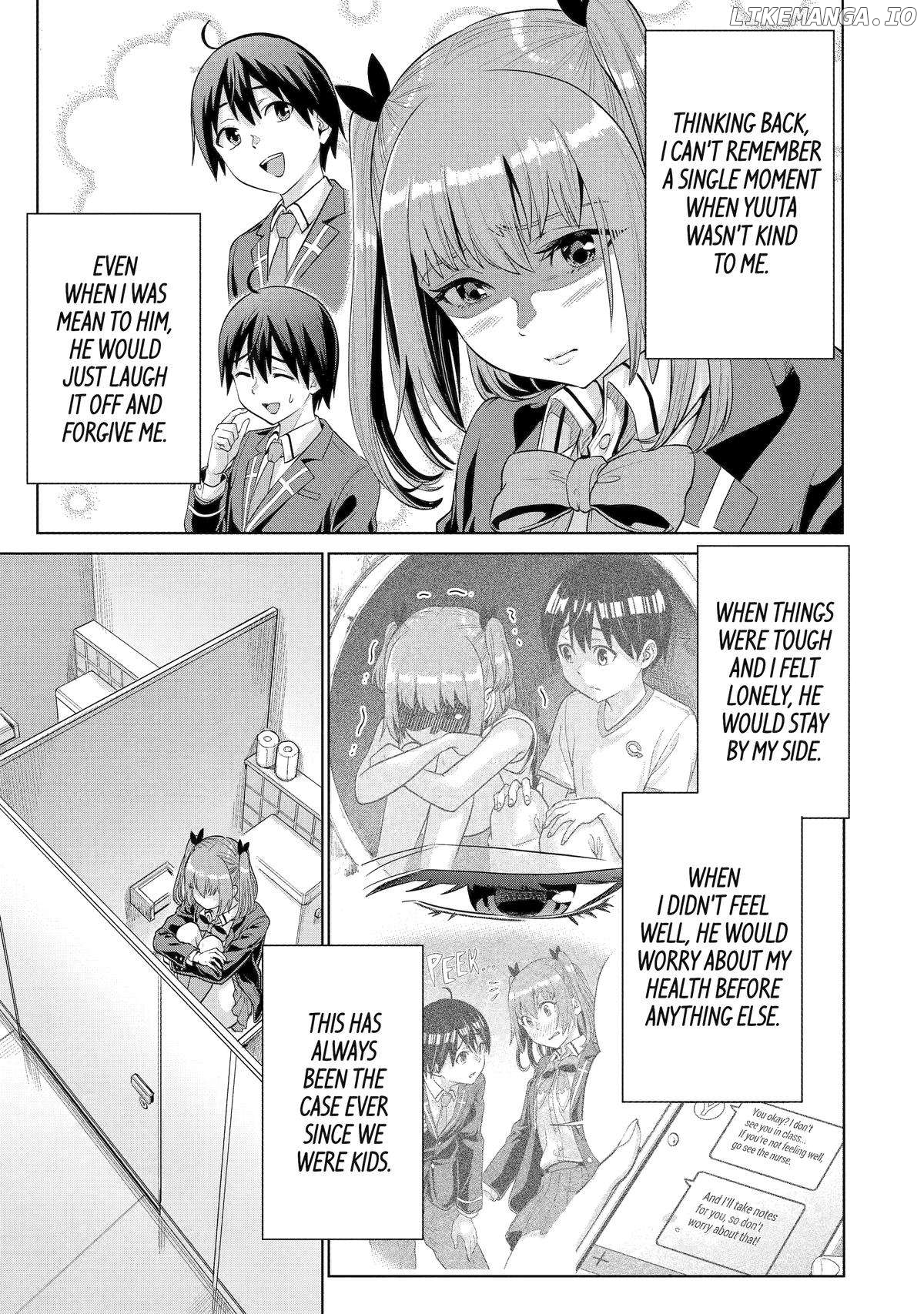 Koukousei WEB Sakka no Mote Seikatsu "Anta ga Kami Sakka na Wakenai desho" to Boku wo Futta Osananajimi ga Koukaishiteru kedo Mou Osoi Chapter 13 - page 1
