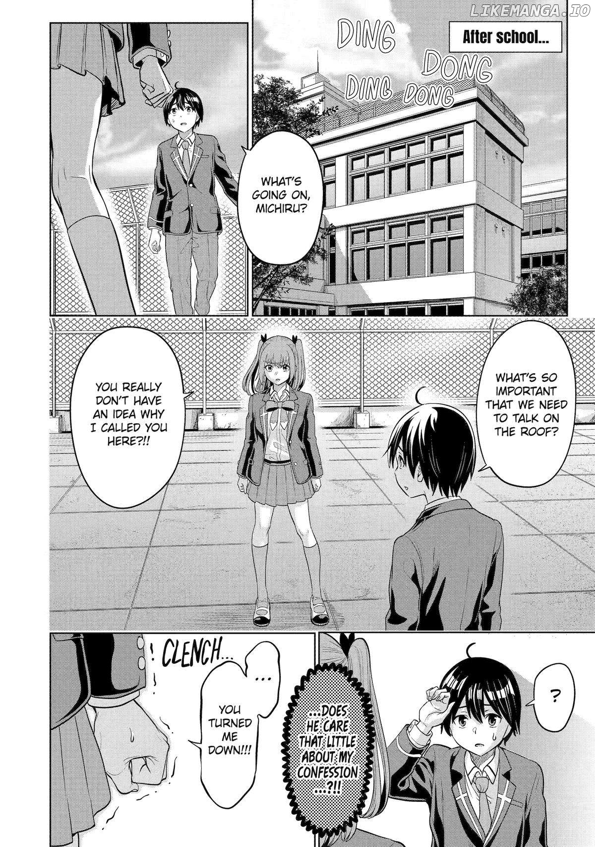 Koukousei WEB Sakka no Mote Seikatsu "Anta ga Kami Sakka na Wakenai desho" to Boku wo Futta Osananajimi ga Koukaishiteru kedo Mou Osoi Chapter 13 - page 10
