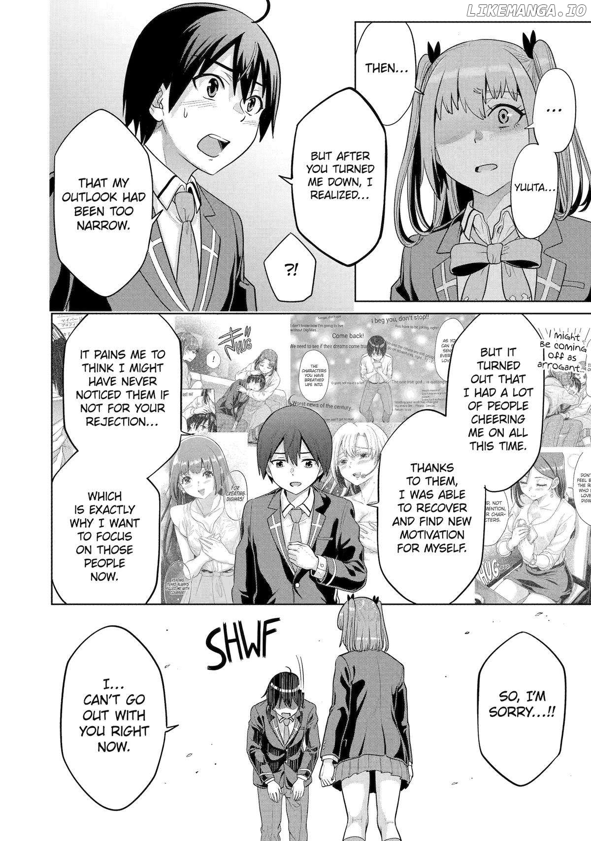 Koukousei WEB Sakka no Mote Seikatsu "Anta ga Kami Sakka na Wakenai desho" to Boku wo Futta Osananajimi ga Koukaishiteru kedo Mou Osoi Chapter 13 - page 14