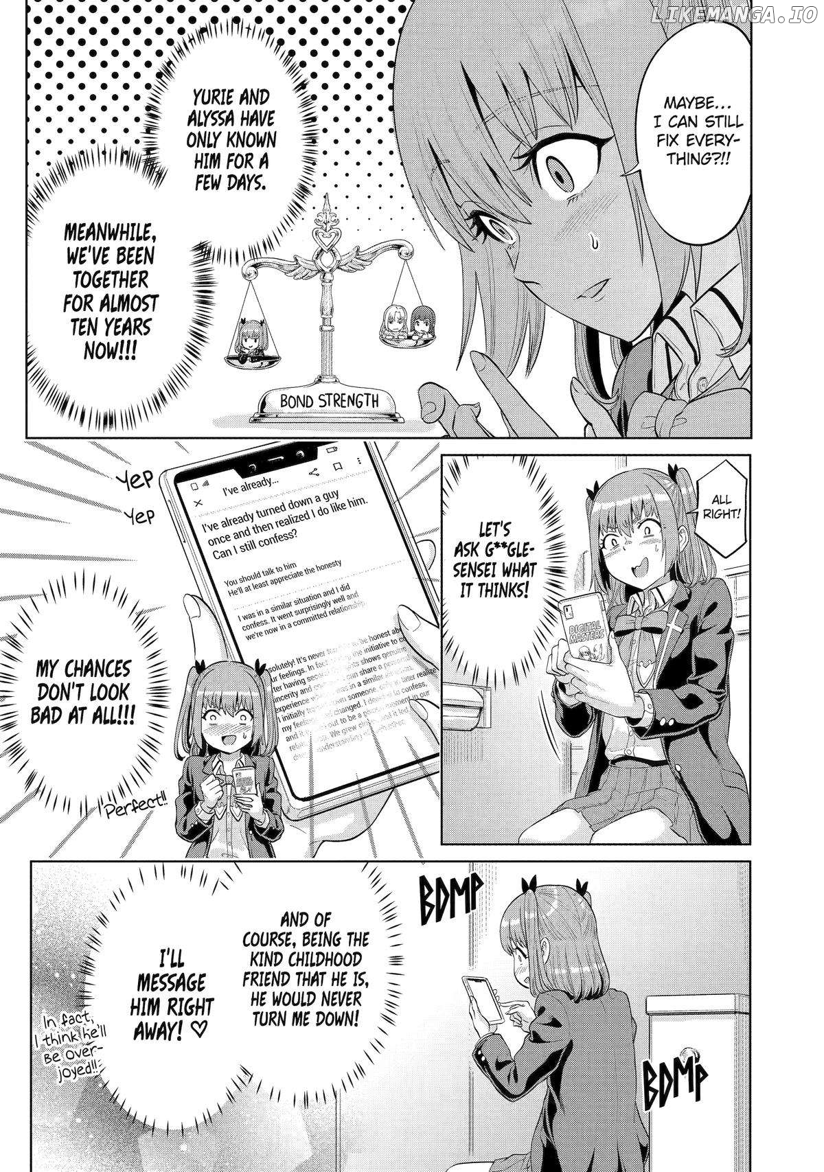 Koukousei WEB Sakka no Mote Seikatsu "Anta ga Kami Sakka na Wakenai desho" to Boku wo Futta Osananajimi ga Koukaishiteru kedo Mou Osoi Chapter 13 - page 5
