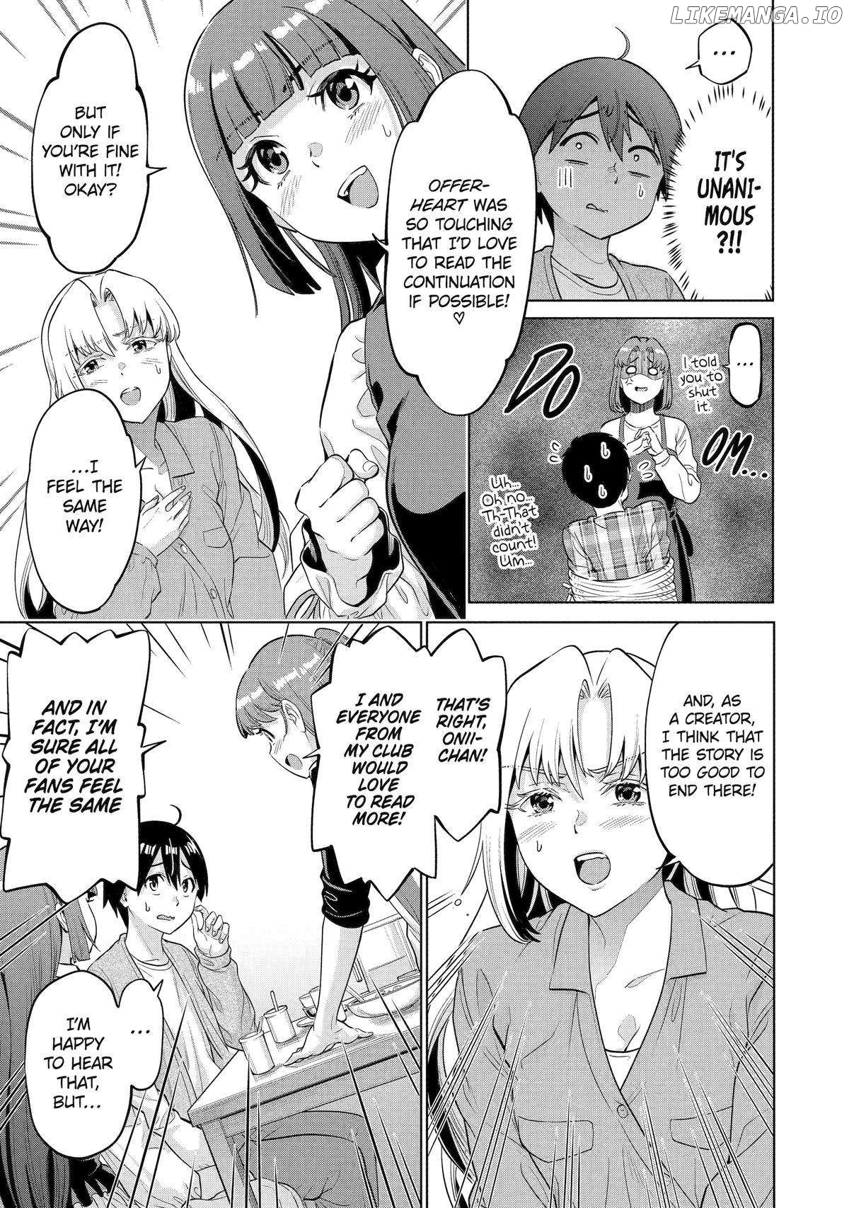 Koukousei WEB Sakka no Mote Seikatsu "Anta ga Kami Sakka na Wakenai desho" to Boku wo Futta Osananajimi ga Koukaishiteru kedo Mou Osoi Chapter 15 - page 11