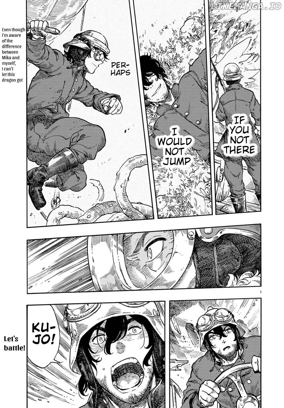 Kuutei Dragons chapter 34 - page 1