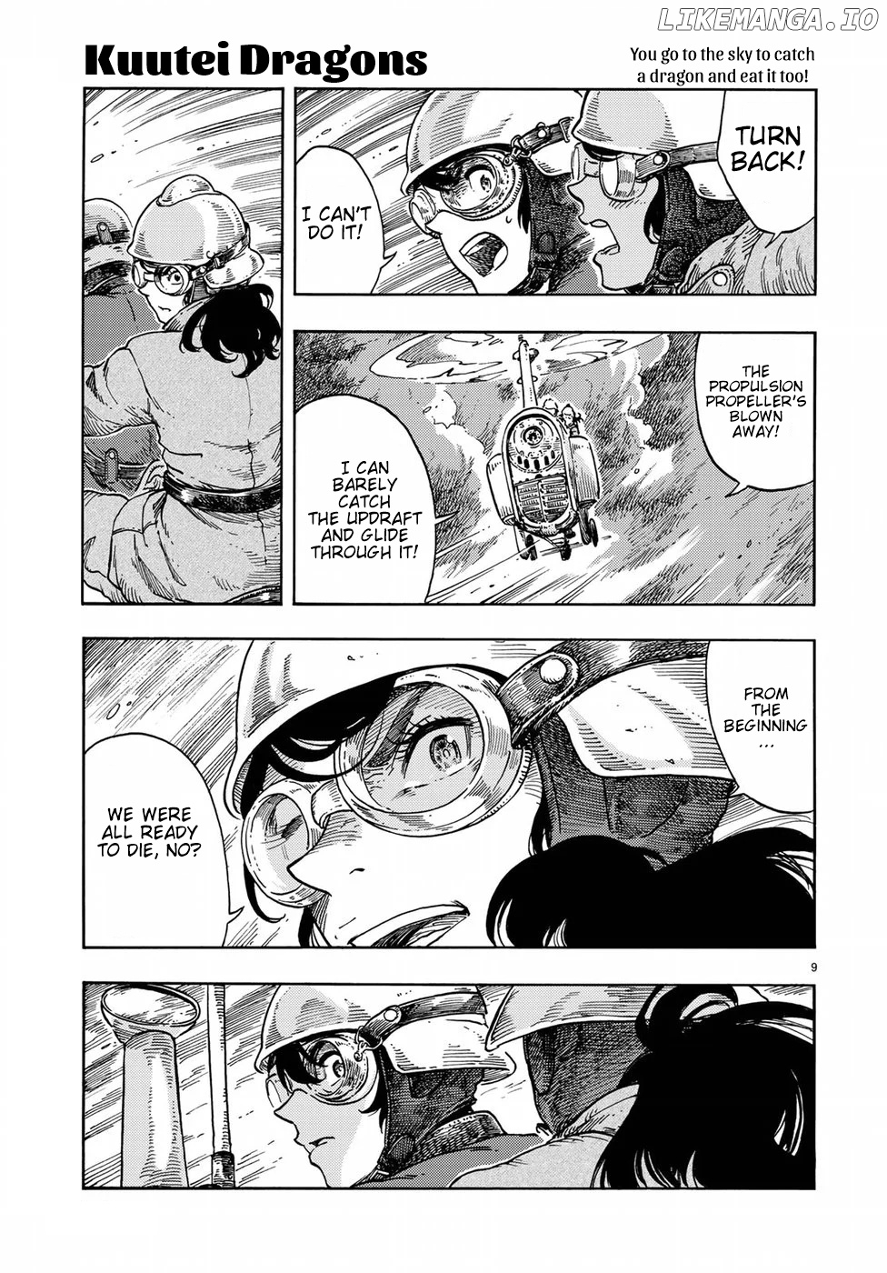 Kuutei Dragons chapter 34 - page 9