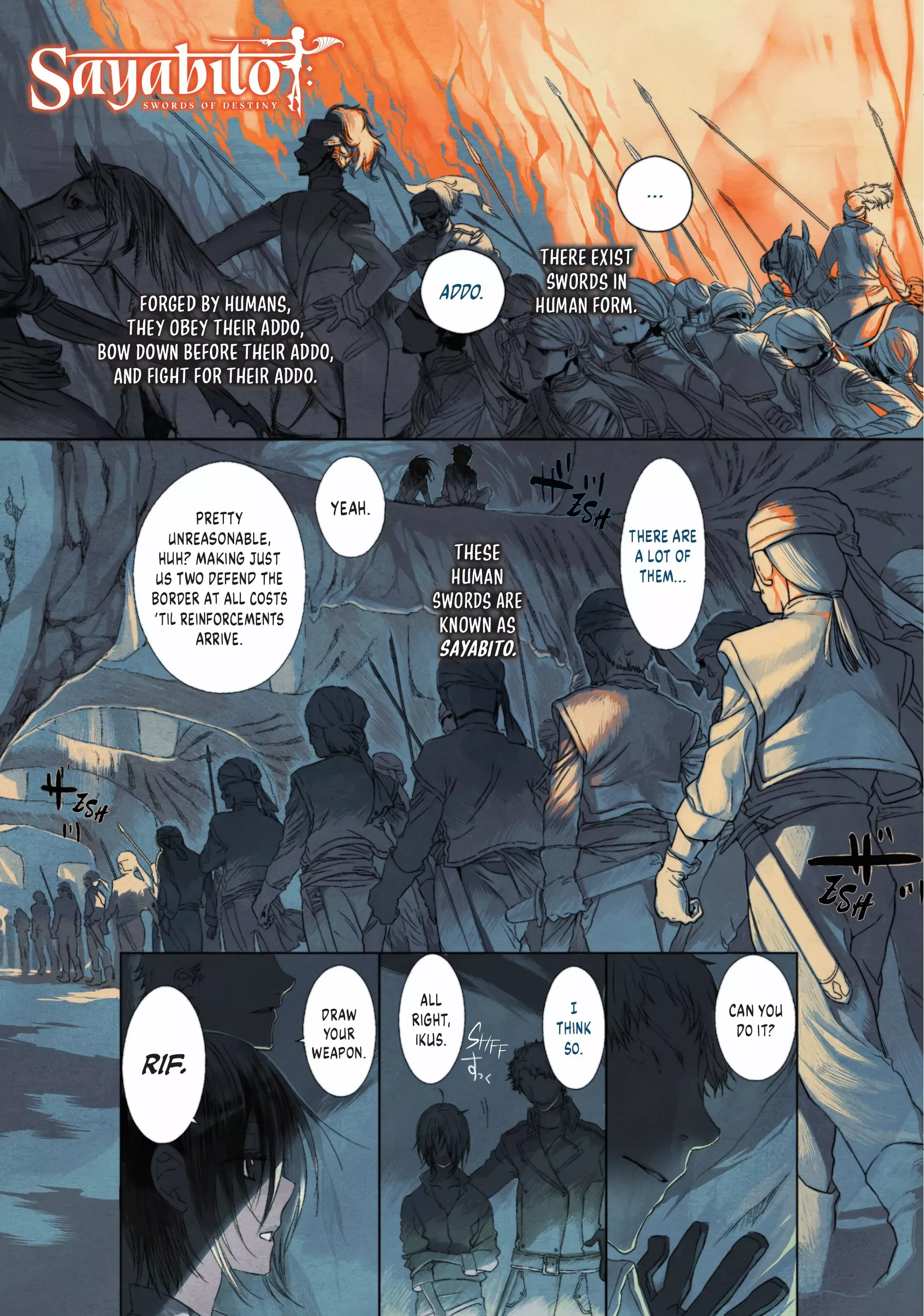 Sayabito: Swords of Destiny «Official» Chapter 1 - page 4