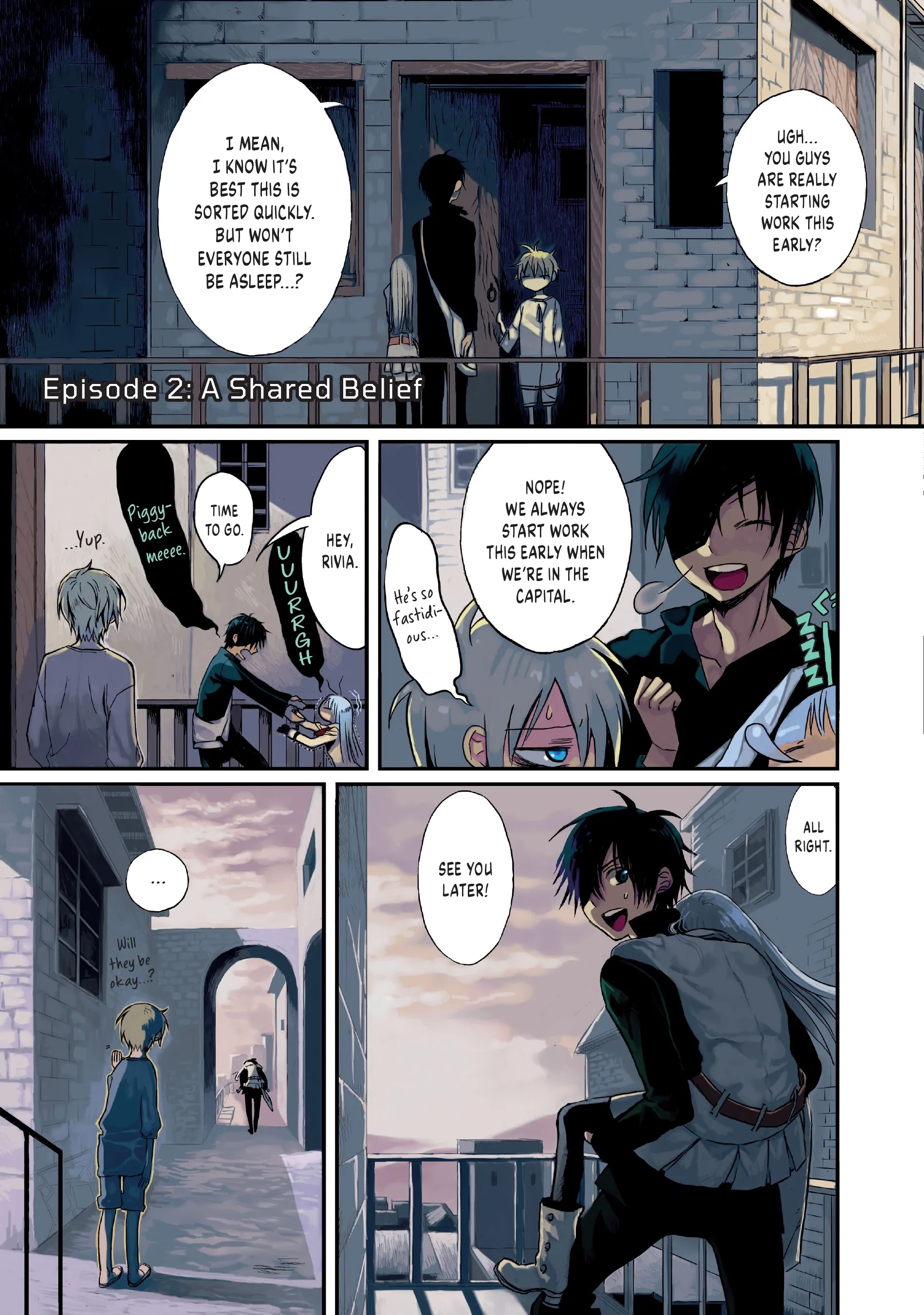 Sayabito: Swords of Destiny «Official» Chapter 2 - page 1