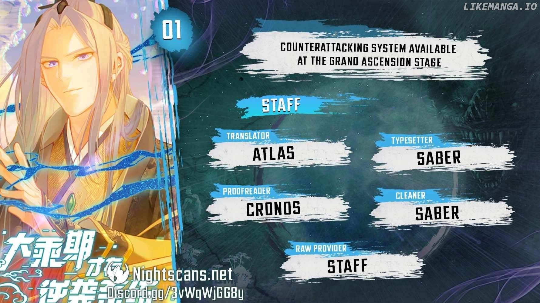 Counterattacking System Available At The Grand Ascension Stage Chapter 1 - page 1