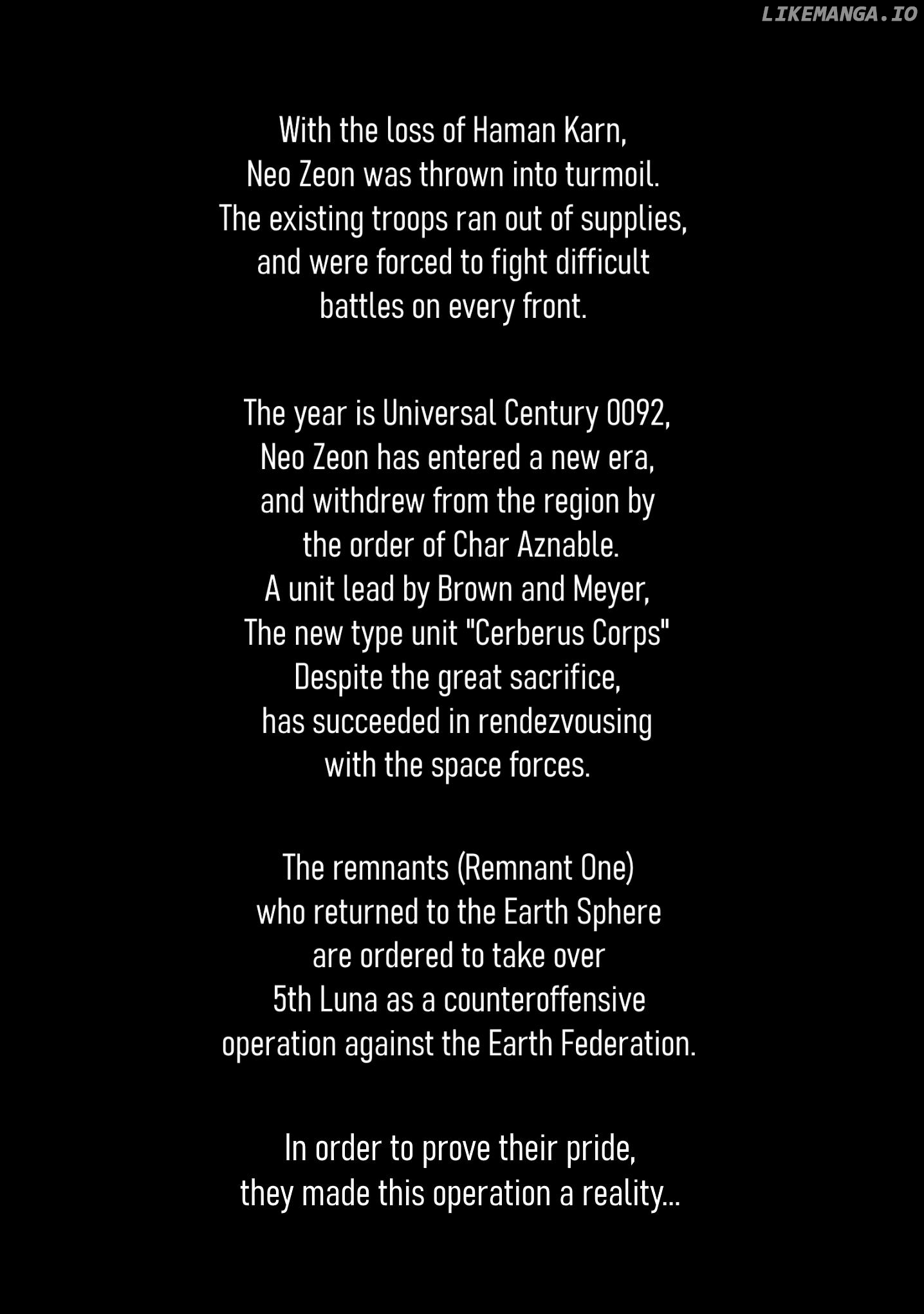 Mobile Suit Gundam: The Revival Of Zeon - Remnant One chapter 1 - page 5