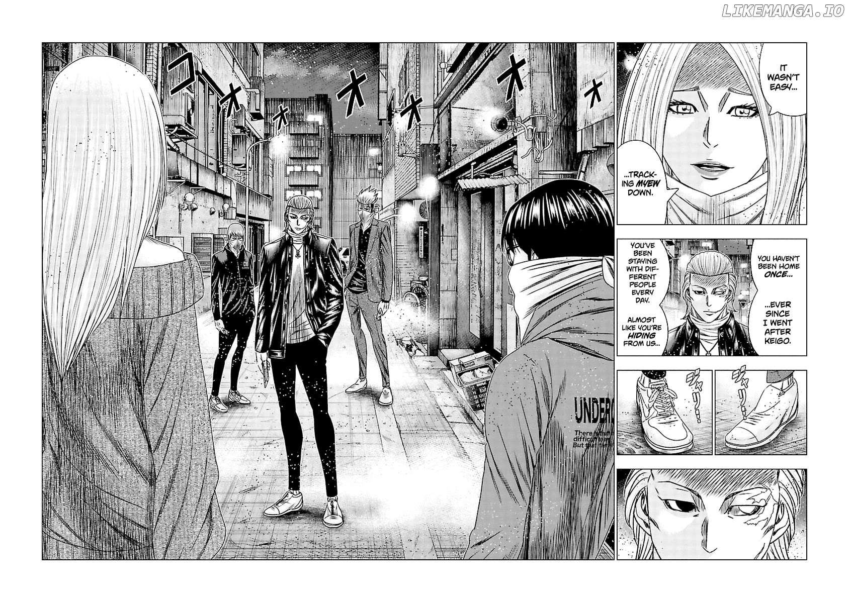 Out (Makoto Mizuta) chapter 195 - page 14