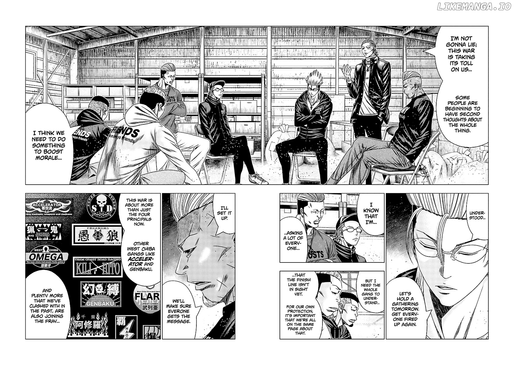 Out (Makoto Mizuta) chapter 195 - page 5