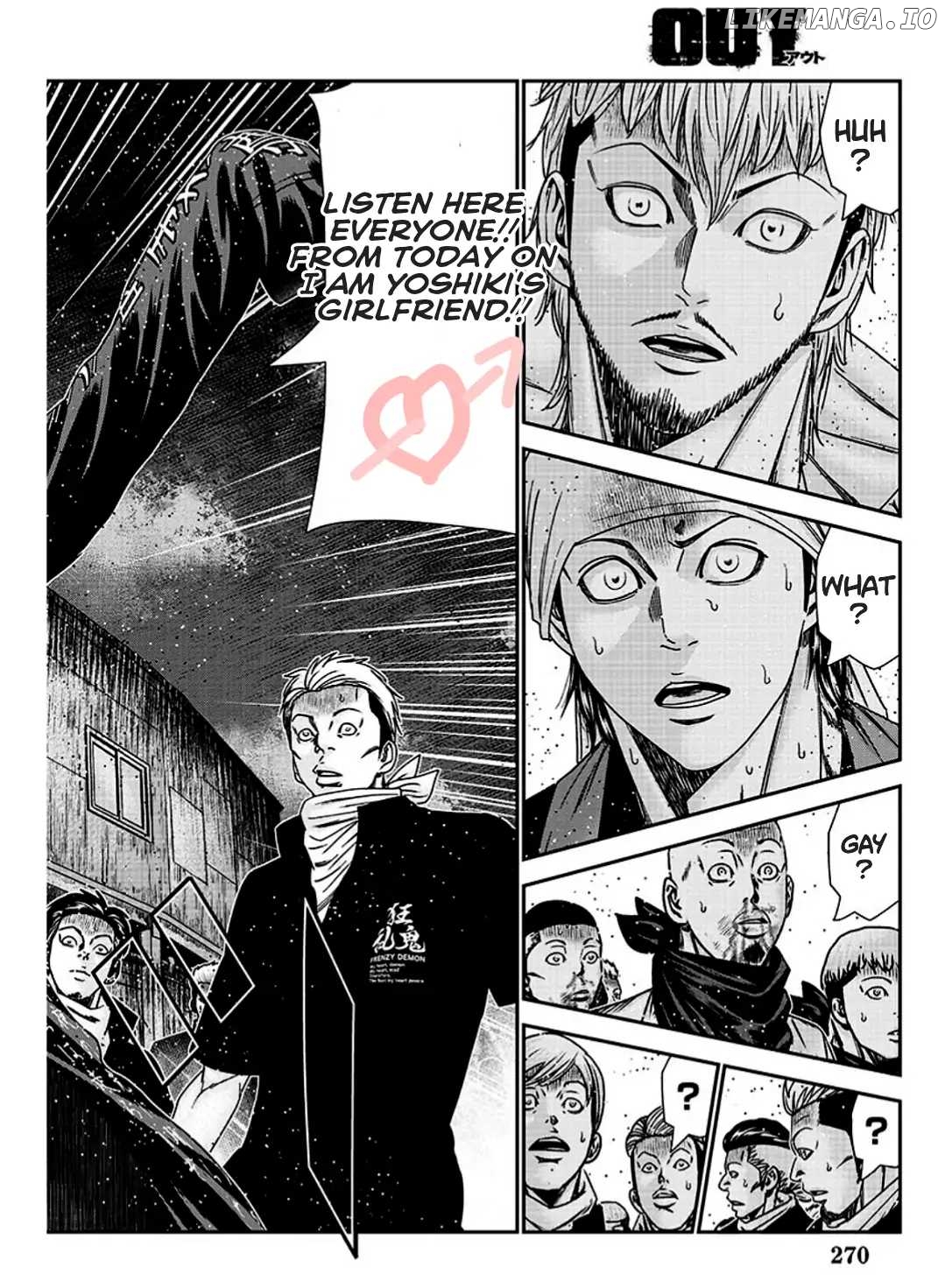 Out (Makoto Mizuta) chapter 215 - page 12