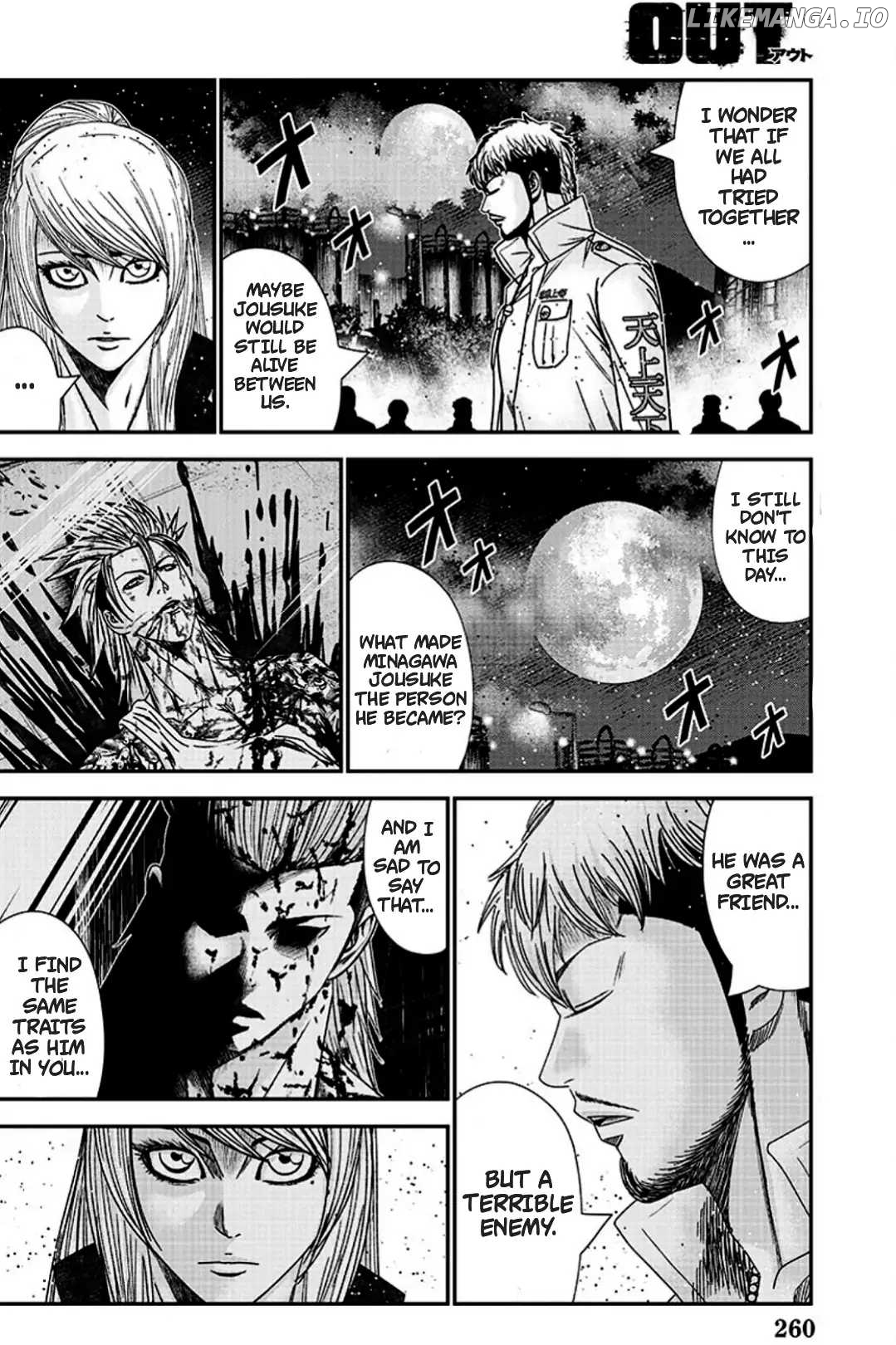 Out (Makoto Mizuta) chapter 216 - page 8