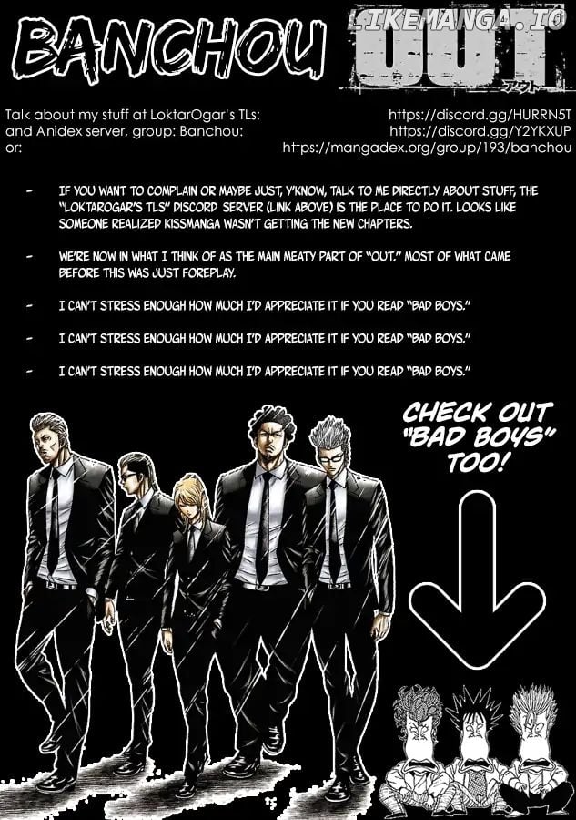 Out (Makoto Mizuta) chapter 83 - page 1