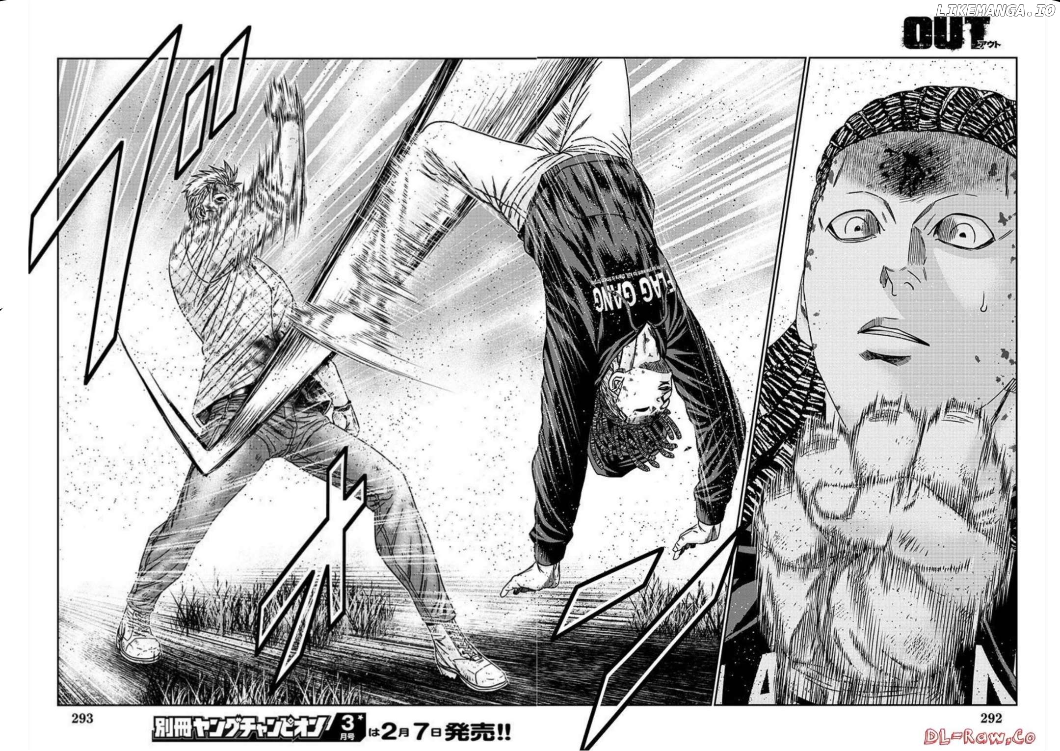Out (Makoto Mizuta) chapter 221 - page 21