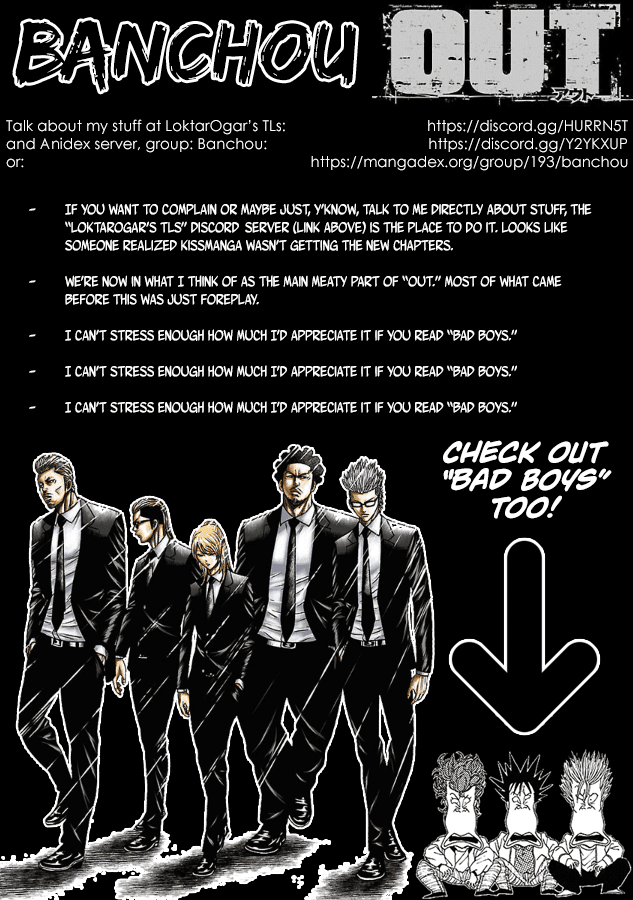 Out (Makoto Mizuta) chapter 87 - page 1