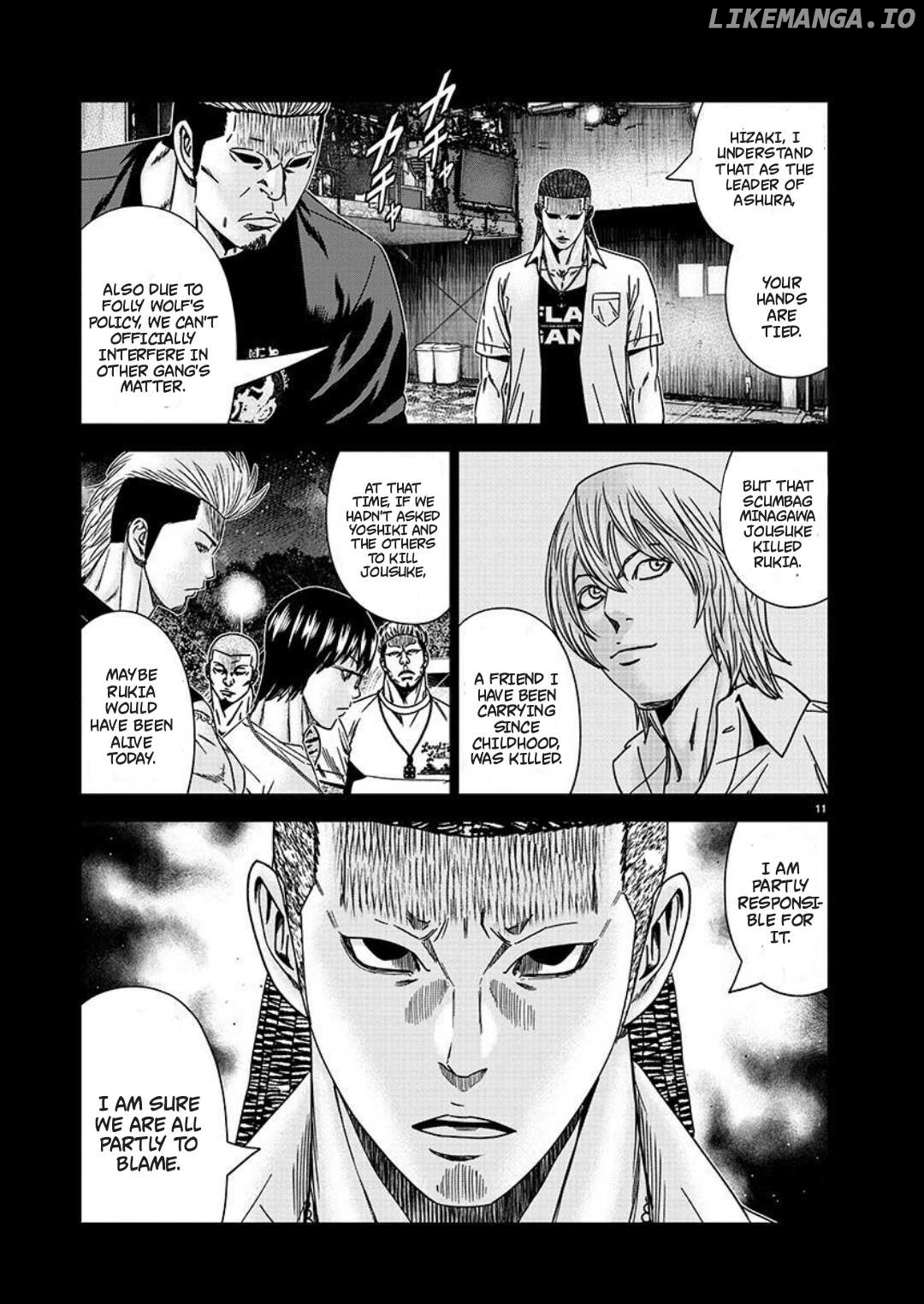Out (Makoto Mizuta) chapter 223 - page 11