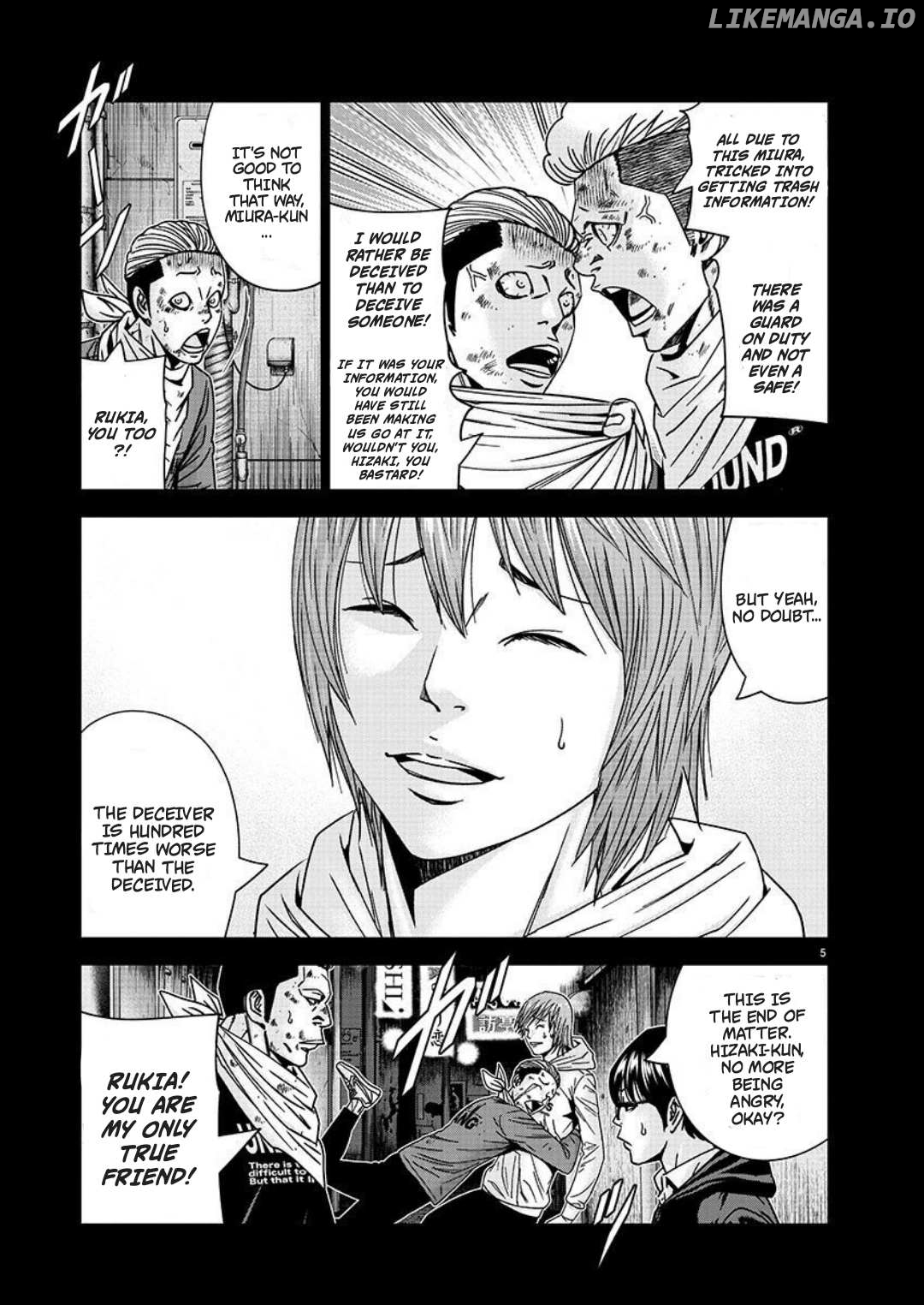Out (Makoto Mizuta) chapter 223 - page 5
