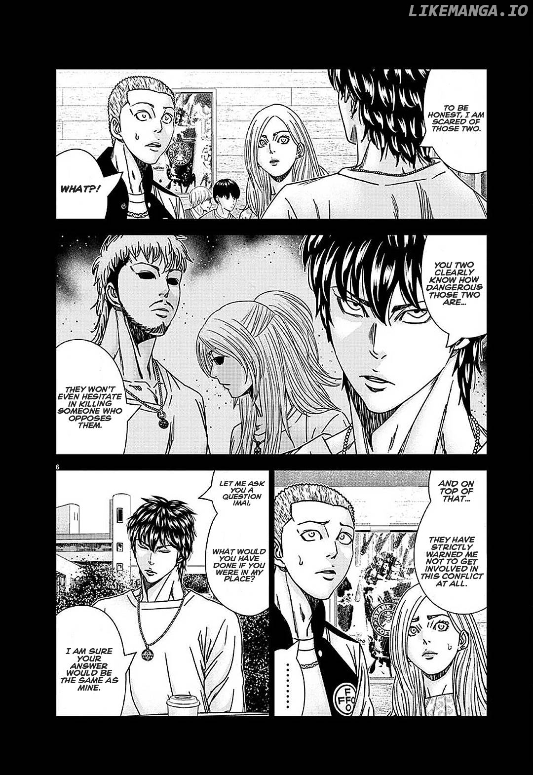 Out (Makoto Mizuta) chapter 208 - page 6