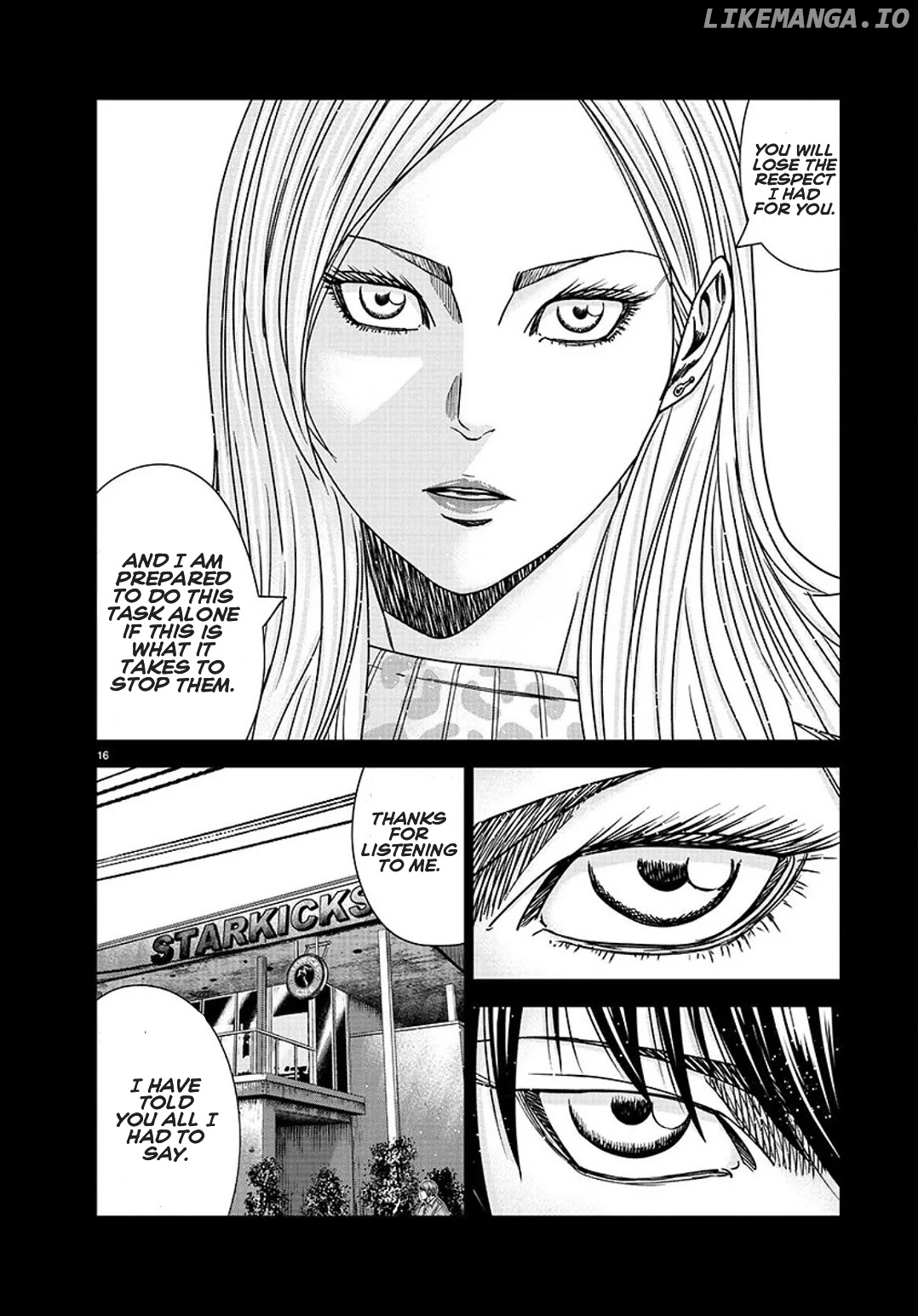 Out (Makoto Mizuta) chapter 209 - page 16