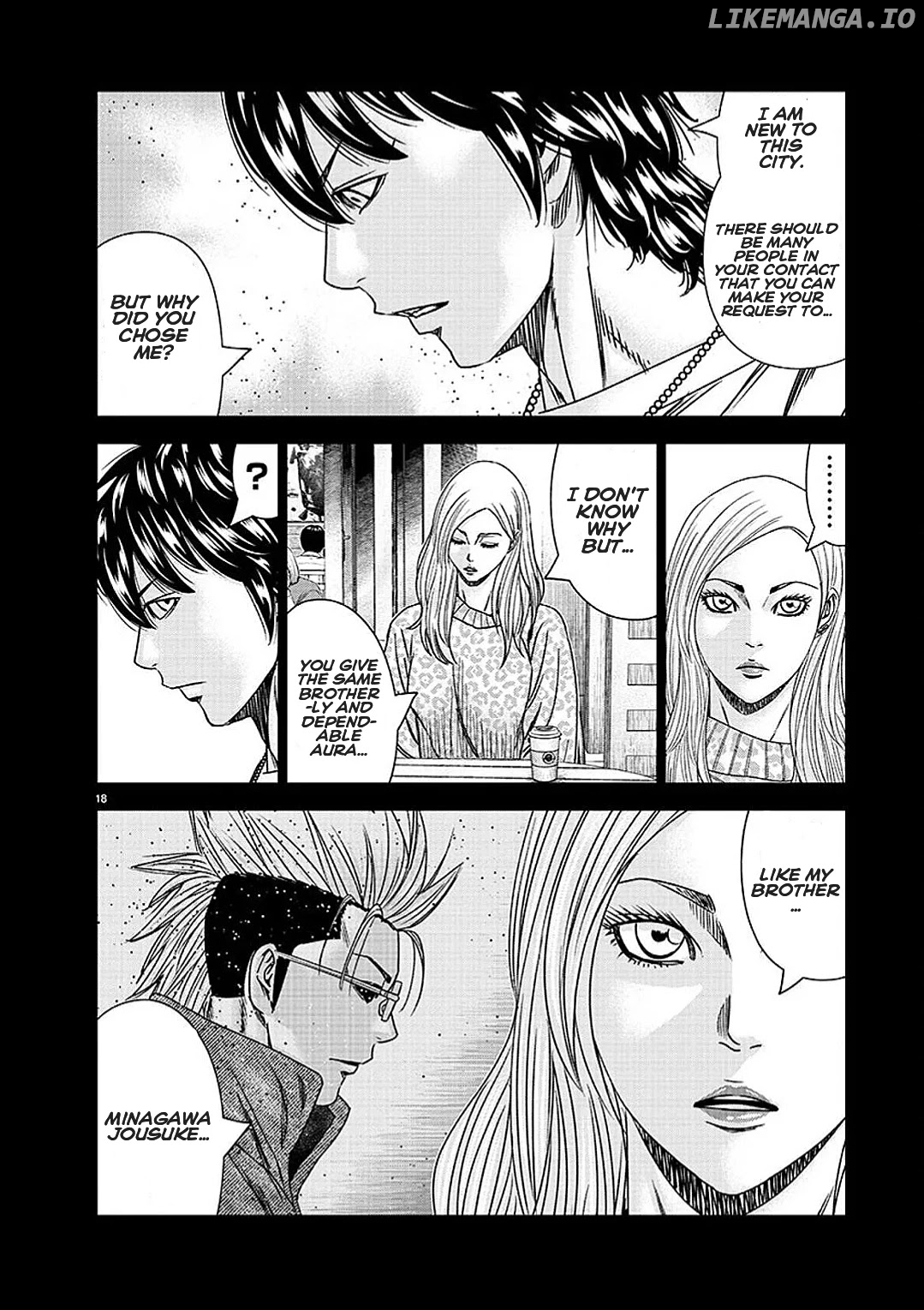 Out (Makoto Mizuta) chapter 209 - page 18