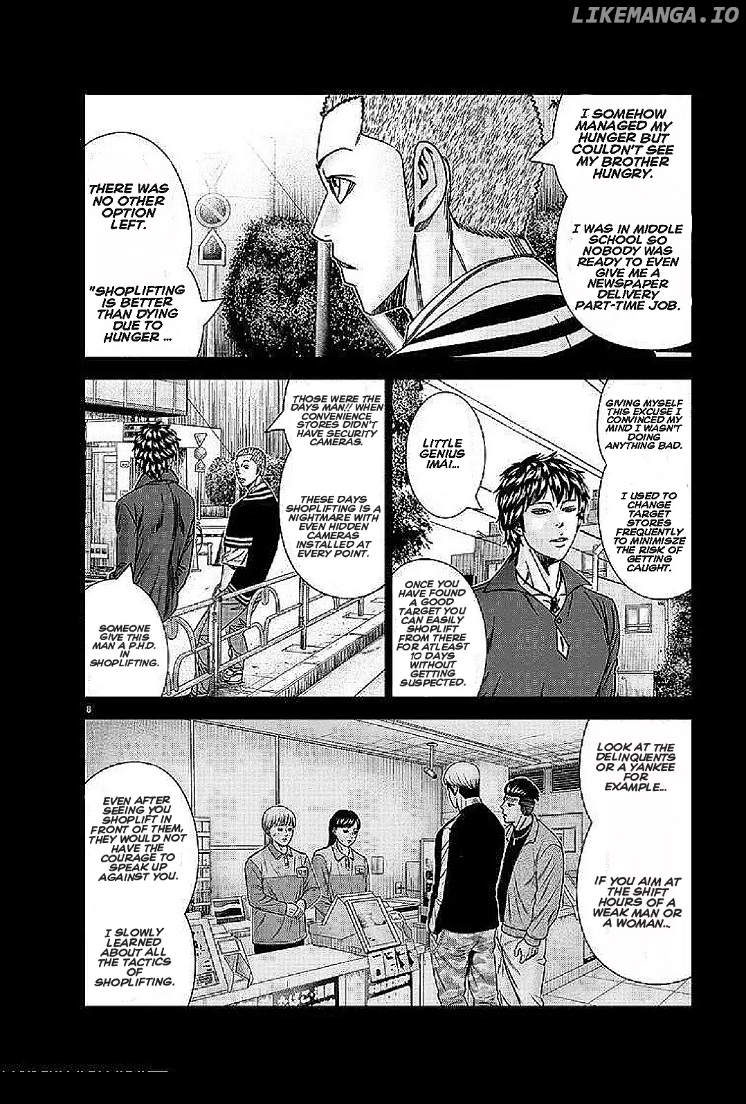 Out (Makoto Mizuta) chapter 210 - page 8