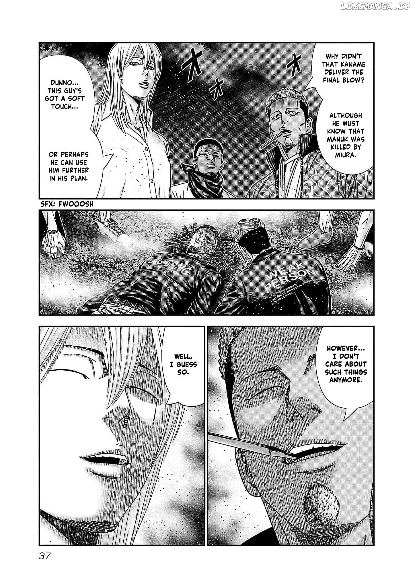 Out (Makoto Mizuta) chapter 228 - page 12