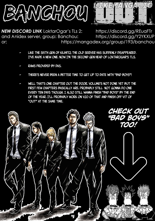 Out (Makoto Mizuta) chapter 159 - page 1
