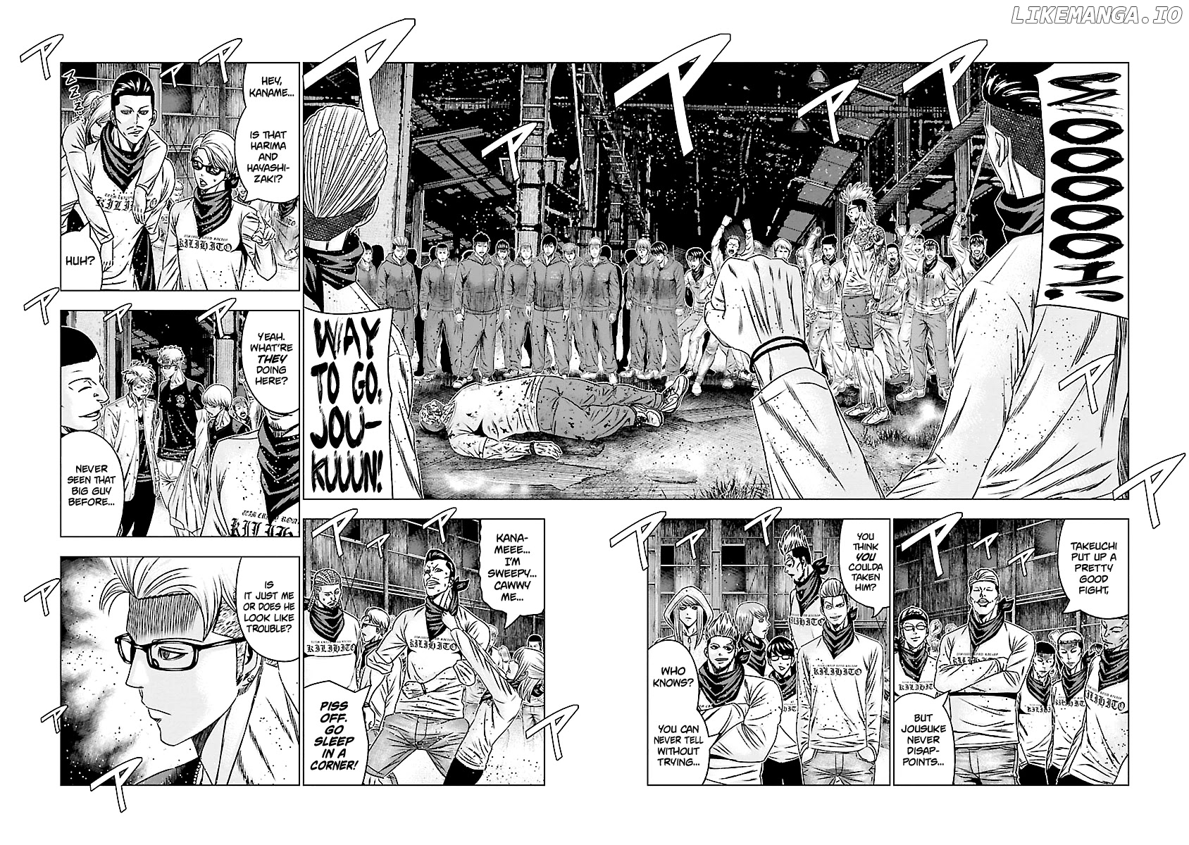 Out (Makoto Mizuta) chapter 186 - page 11