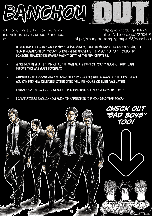 Out (Makoto Mizuta) chapter 98 - page 1