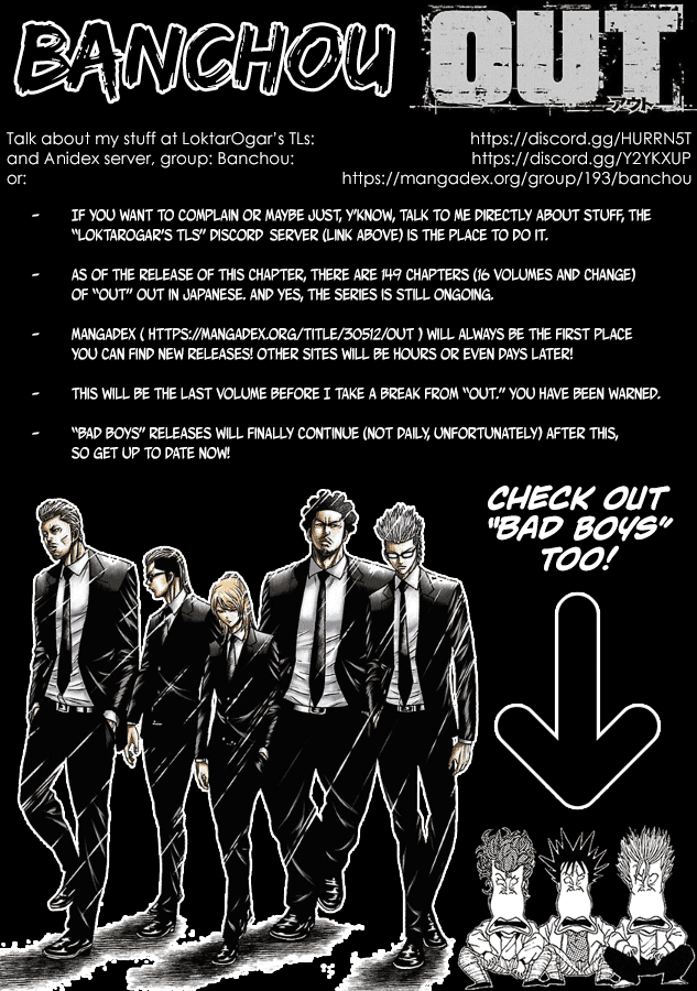 Out (Makoto Mizuta) chapter 108 - page 1