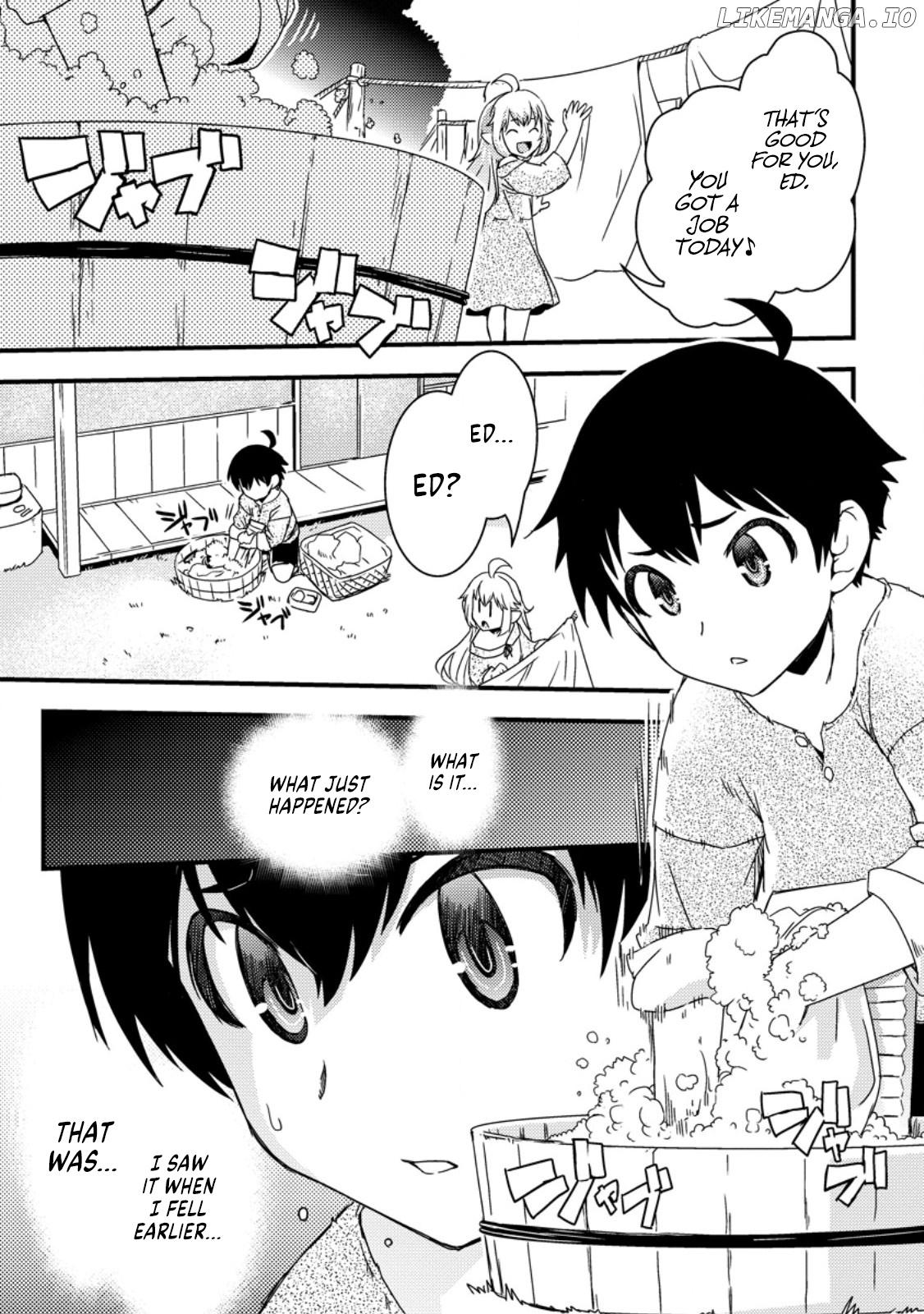 Isekai Tensei Slum Machi Kara No Nariagari – Saishuya Ryou Wo Shite Gohan Tabete Slow Life Surun Da chapter 1.1 - page 4