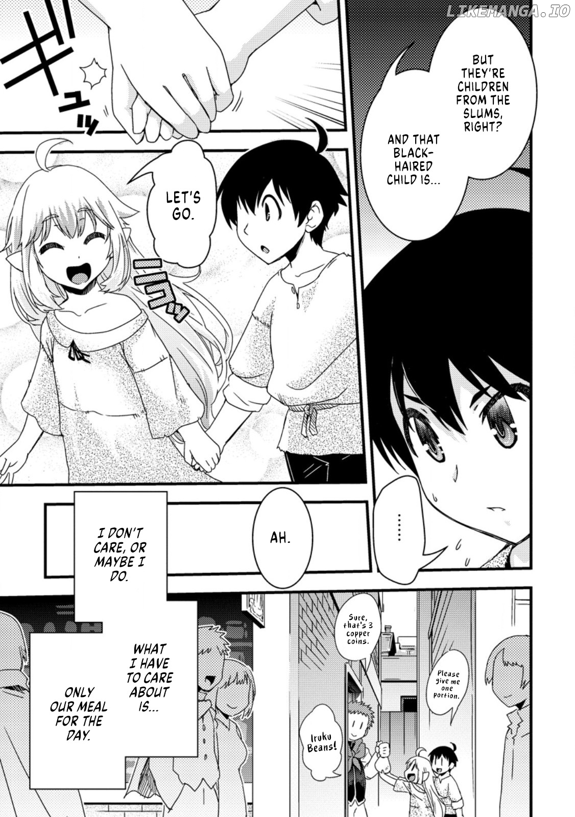 Isekai Tensei Slum Machi Kara No Nariagari – Saishuya Ryou Wo Shite Gohan Tabete Slow Life Surun Da chapter 1.1 - page 8