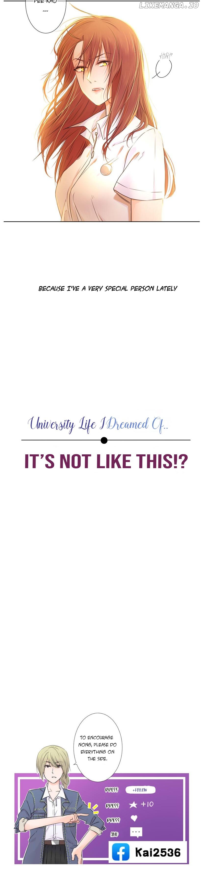 University Life I Dreamed Of..It's Not Like This! chapter 1 - page 10