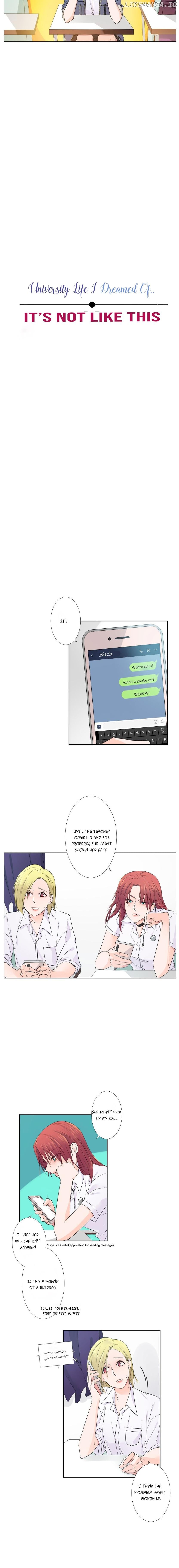 University Life I Dreamed Of..It's Not Like This! chapter 6 - page 2