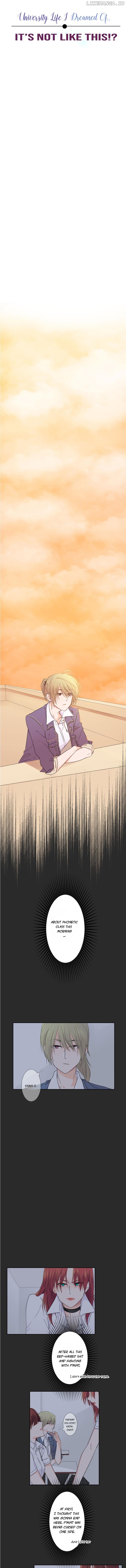 University Life I Dreamed Of..It's Not Like This! chapter 9 - page 1