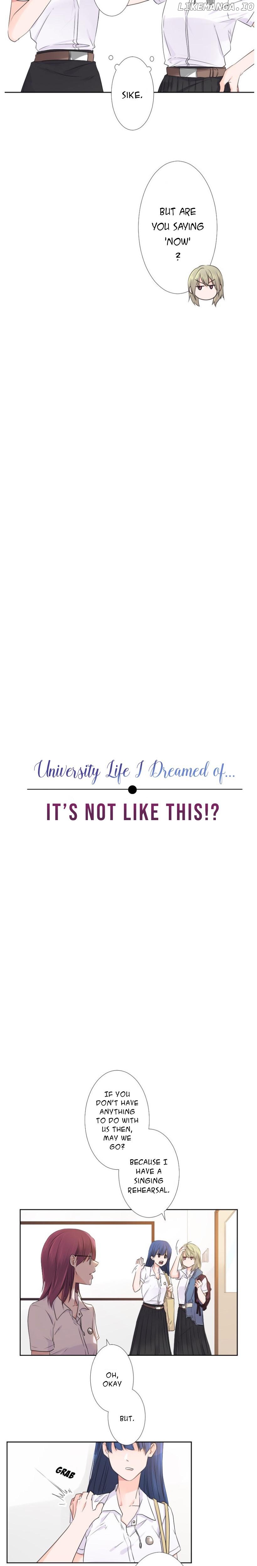 University Life I Dreamed Of..It's Not Like This! chapter 14 - page 2