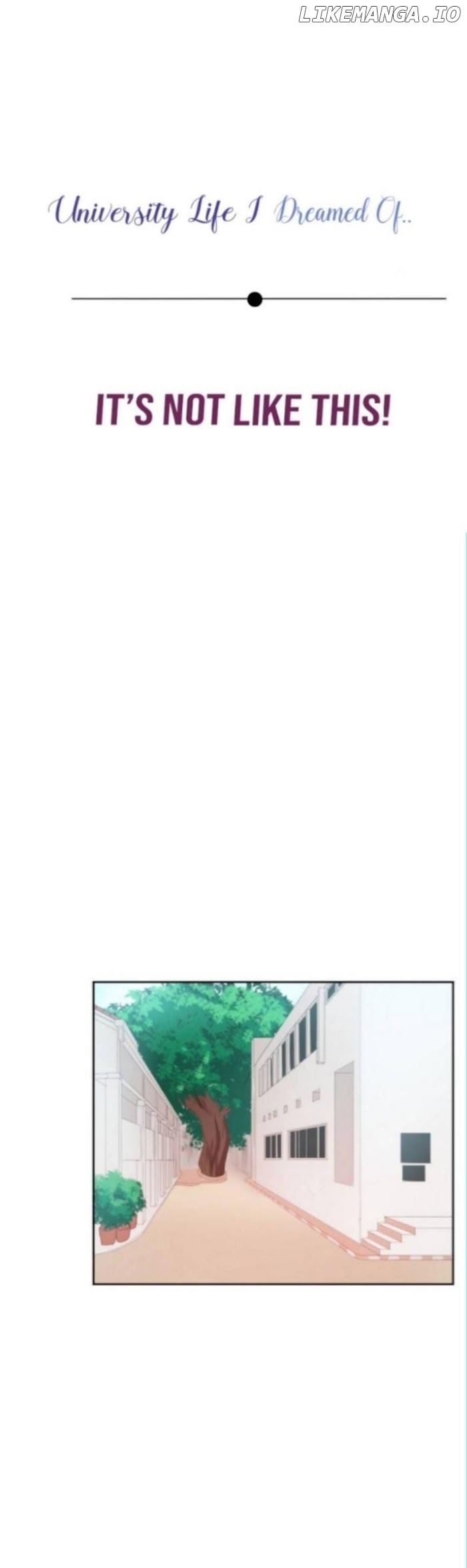 University Life I Dreamed Of..It's Not Like This! chapter 19 - page 3