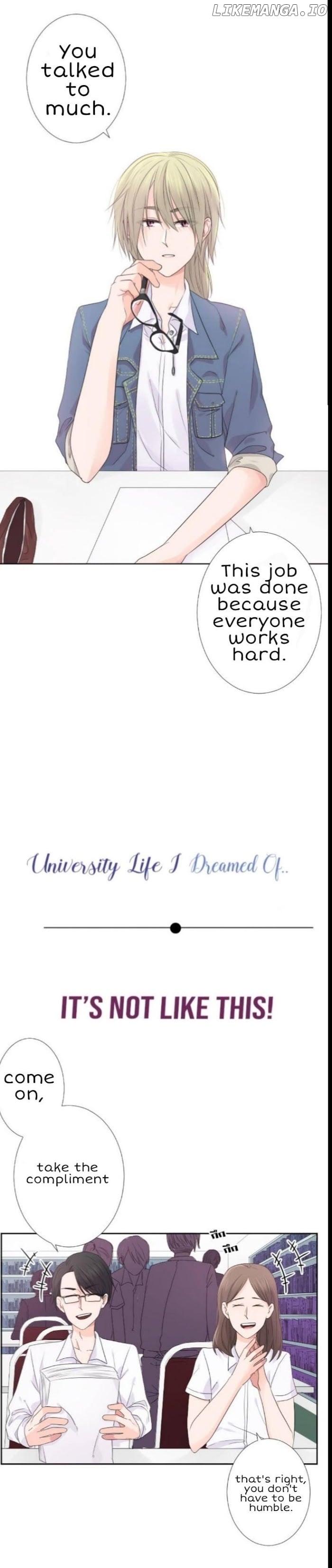 University Life I Dreamed Of..It's Not Like This! chapter 22 - page 3