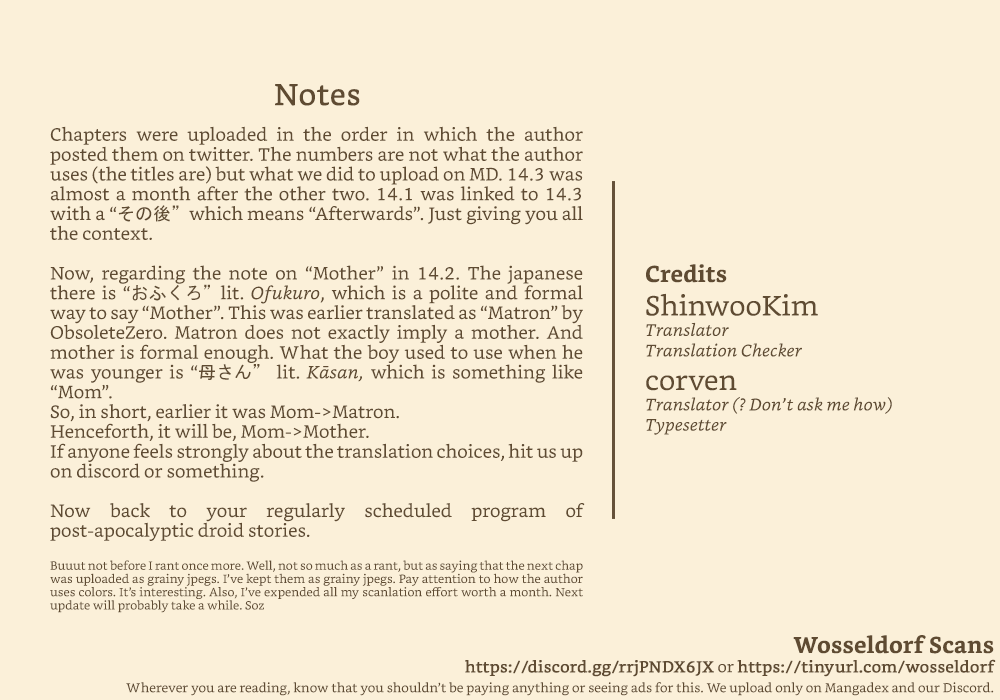 A Story About A Droid. chapter 14.2 - page 2